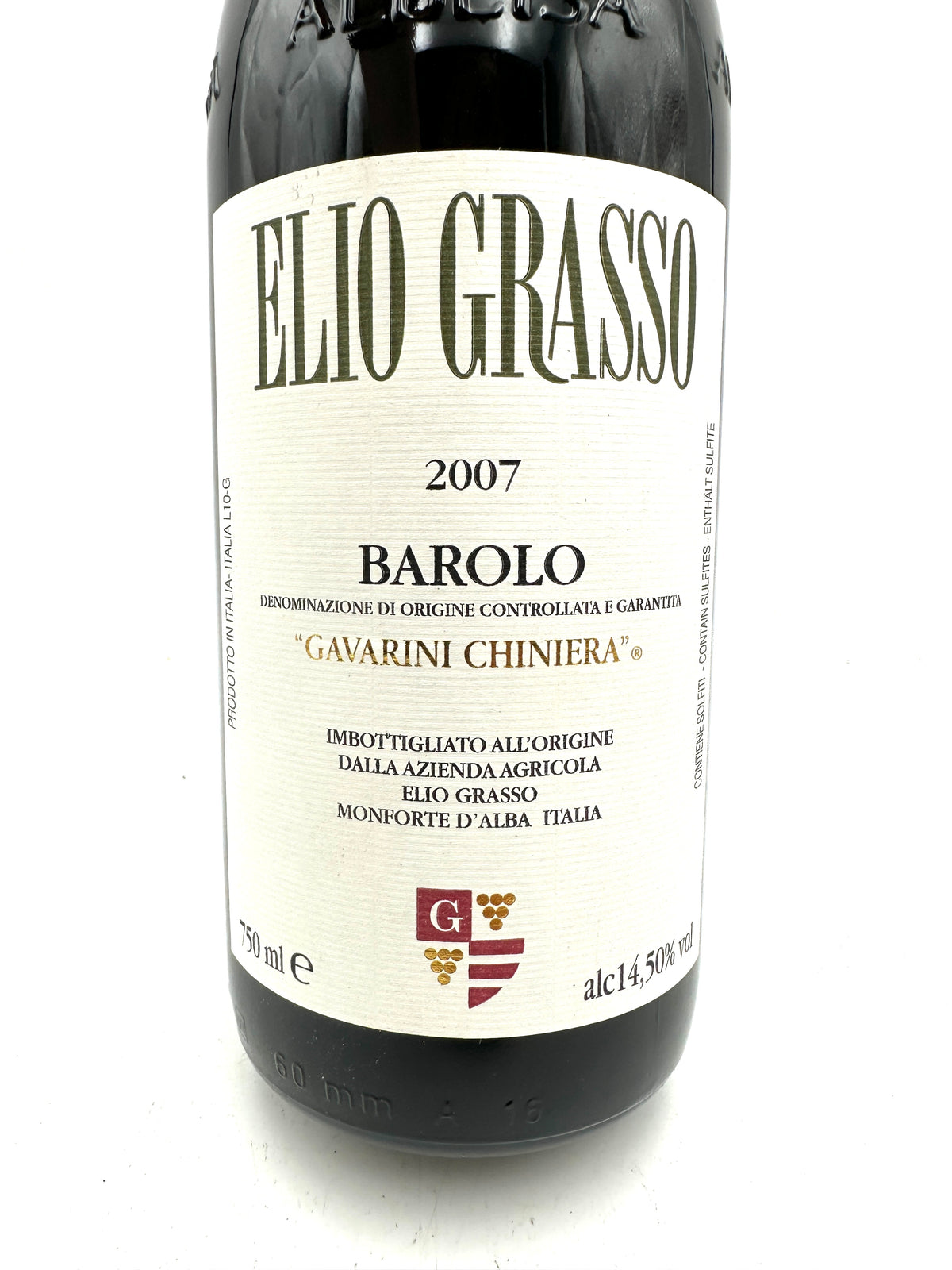 2007 - Elio Grasso - Barolo Gavarini Chiniera