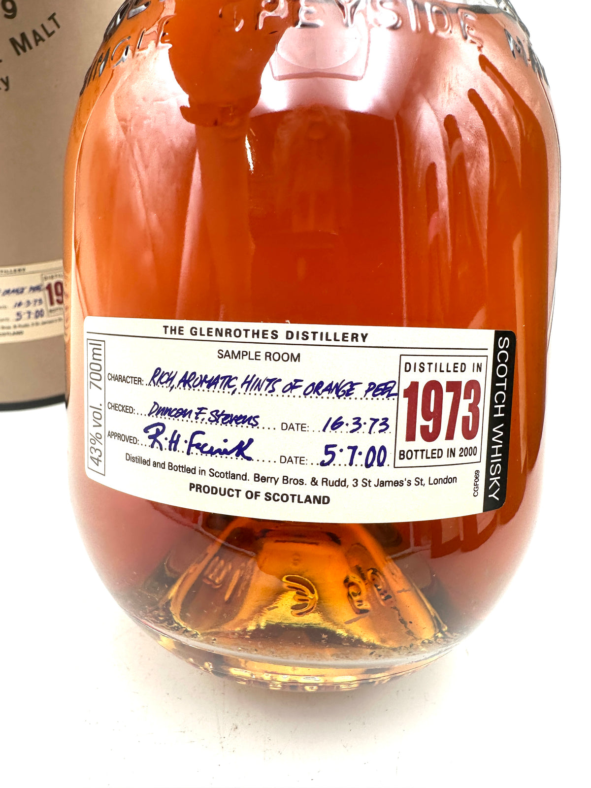 1973 - Glenrothes - Scotch Whisky - Bottled 2000