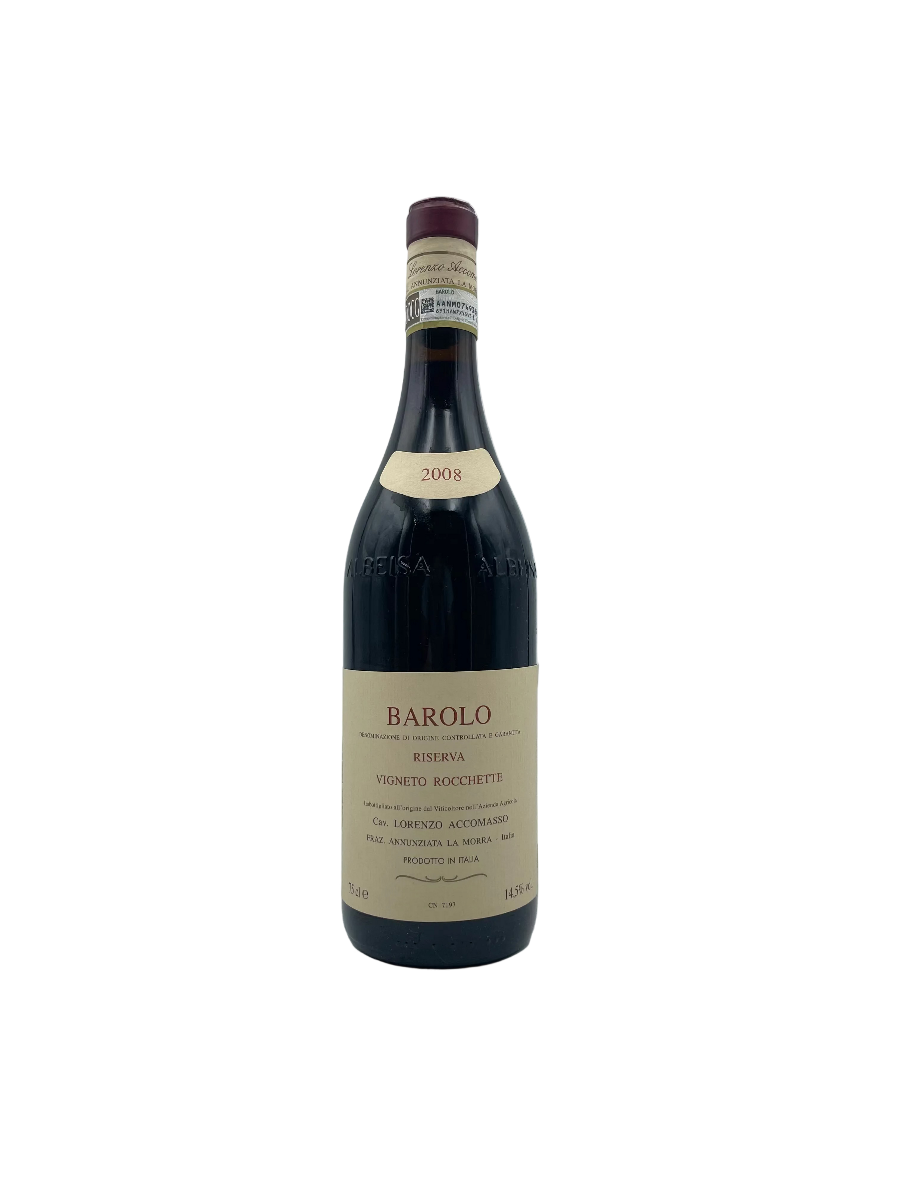2008 - Cav. Lorenzo Accomasso - Barolo Riserva Vigneto Rocchette