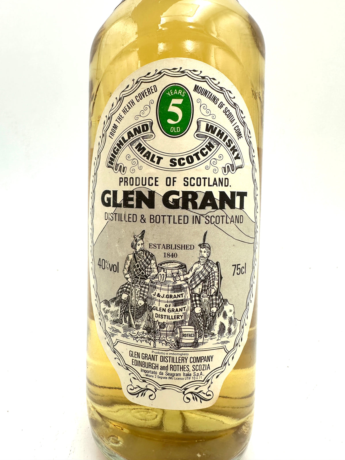 1978 - Glen Grant - 5 Years Old Highland Malt Scotch Whisky