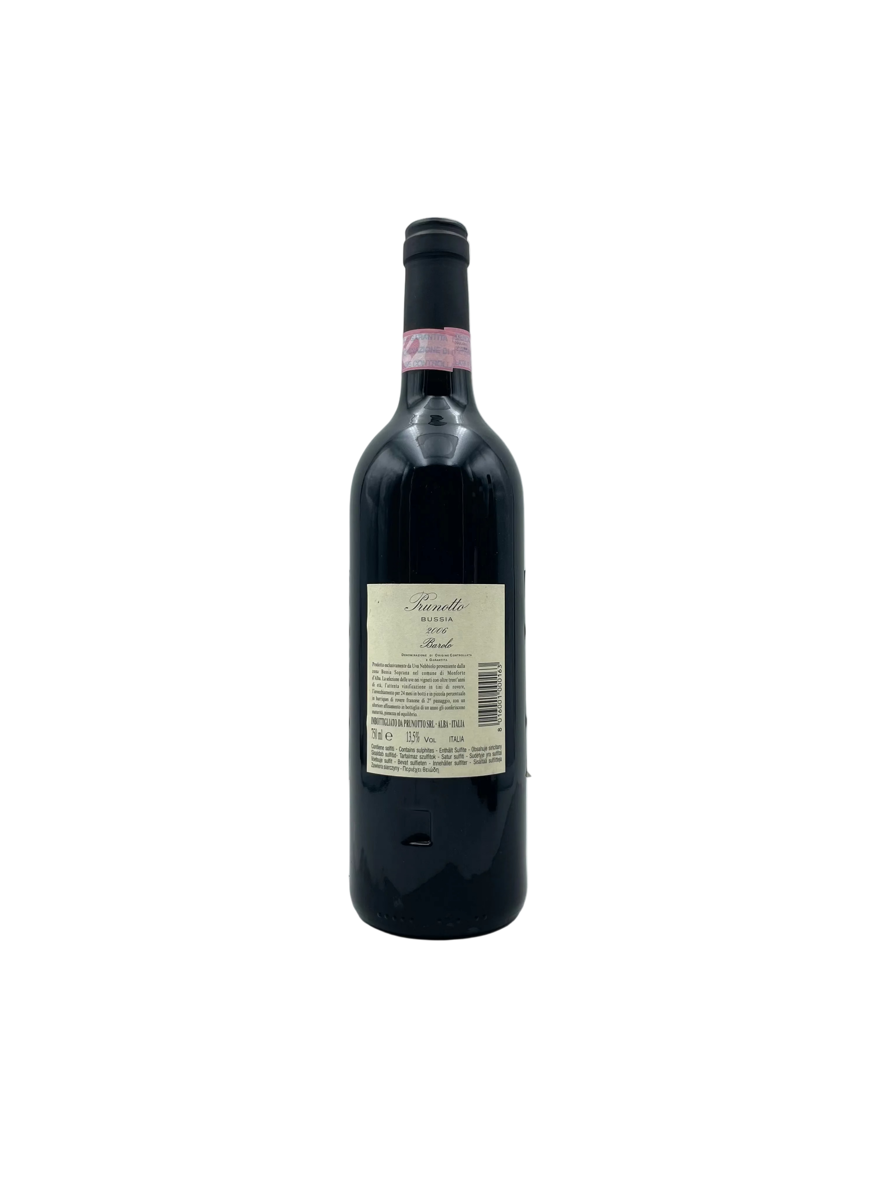 2006 - Prunotto - Barolo Bussia