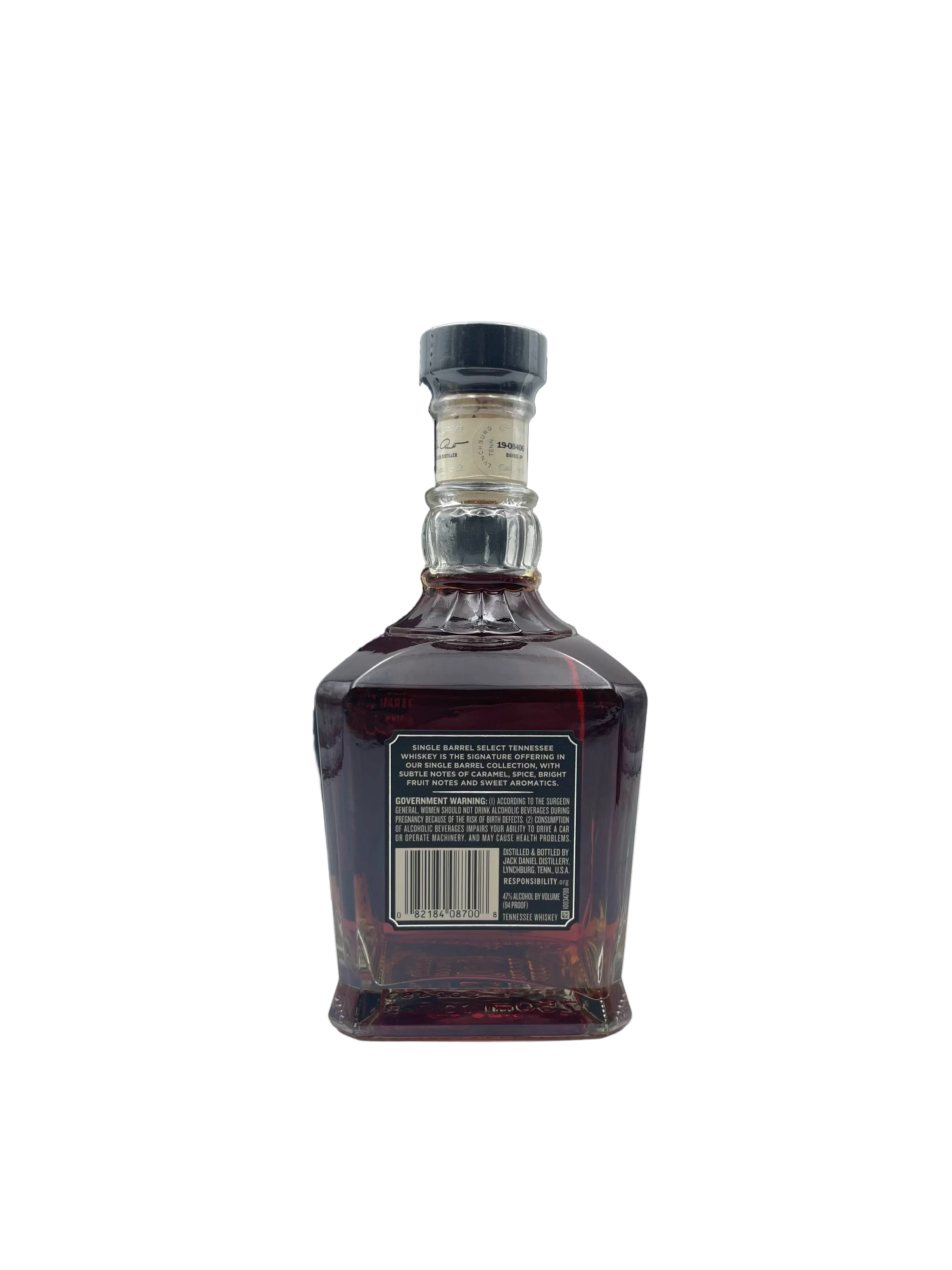 Jack Daniel's - Single Barrel Select Tennessee Whiskey - Bottl. 2019