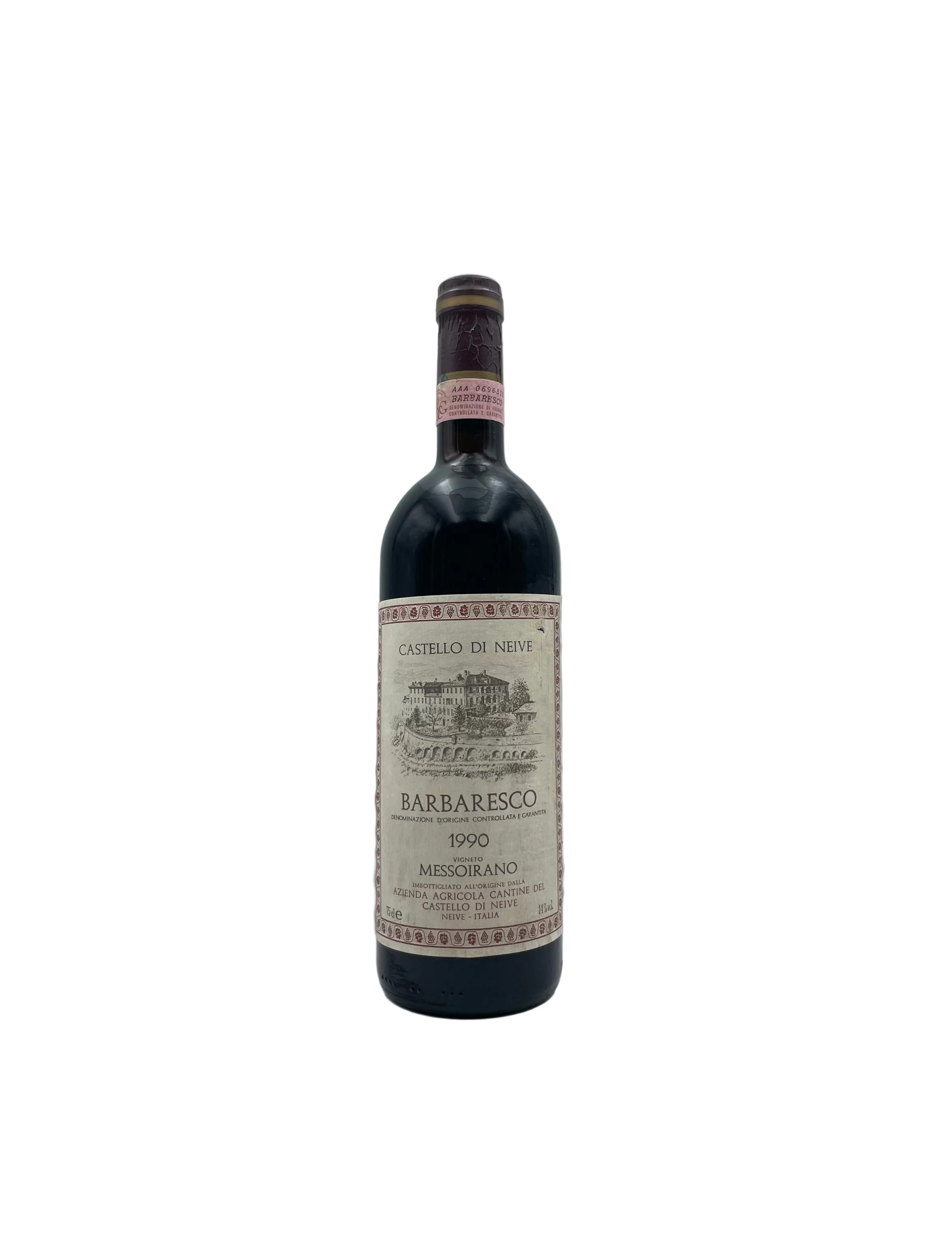 1990 - Castello di Neive - Barbaresco Vigneto Messoirano