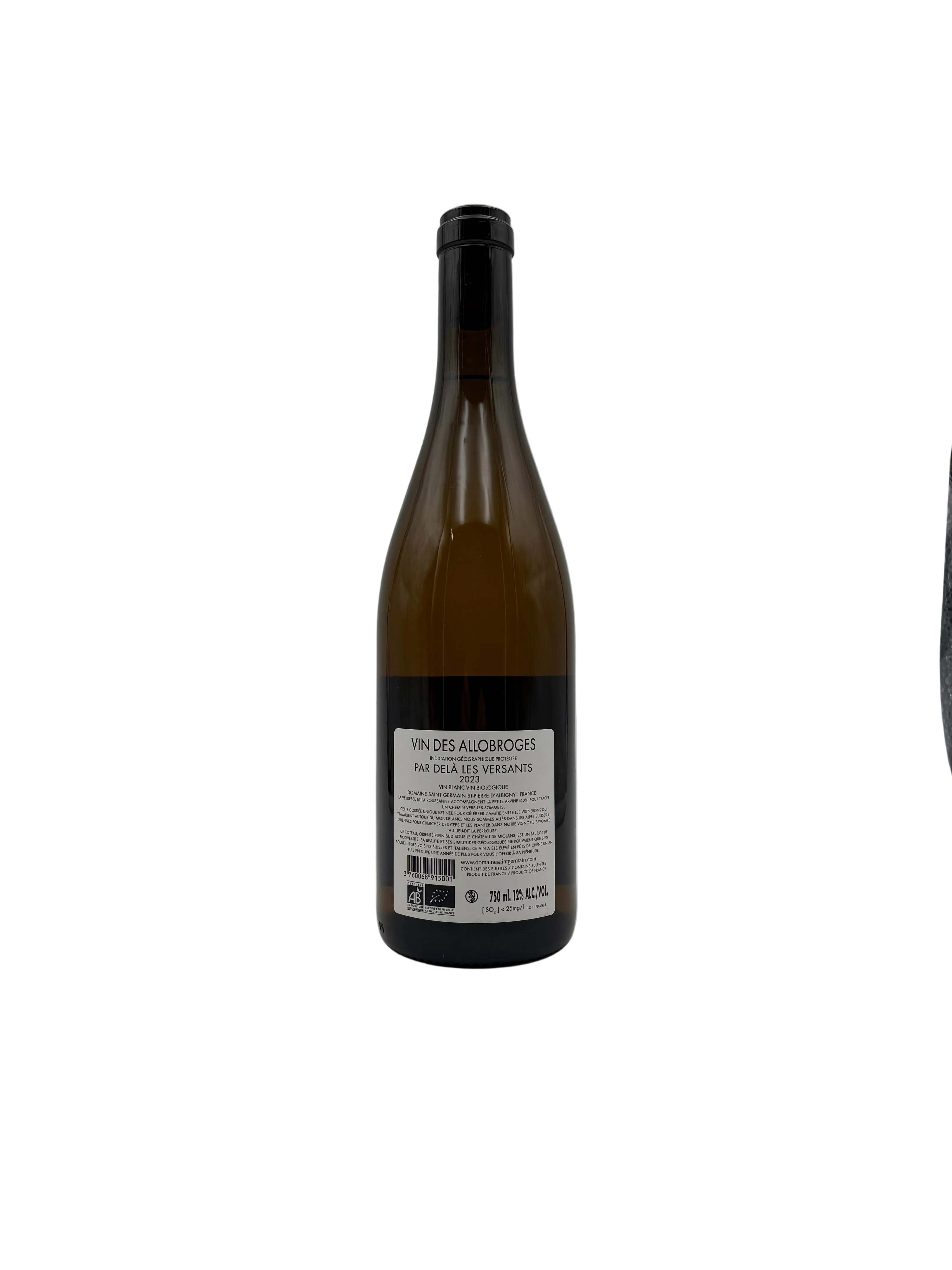 2023 - Domaine Saint-Germain - Par Delà Les Versants