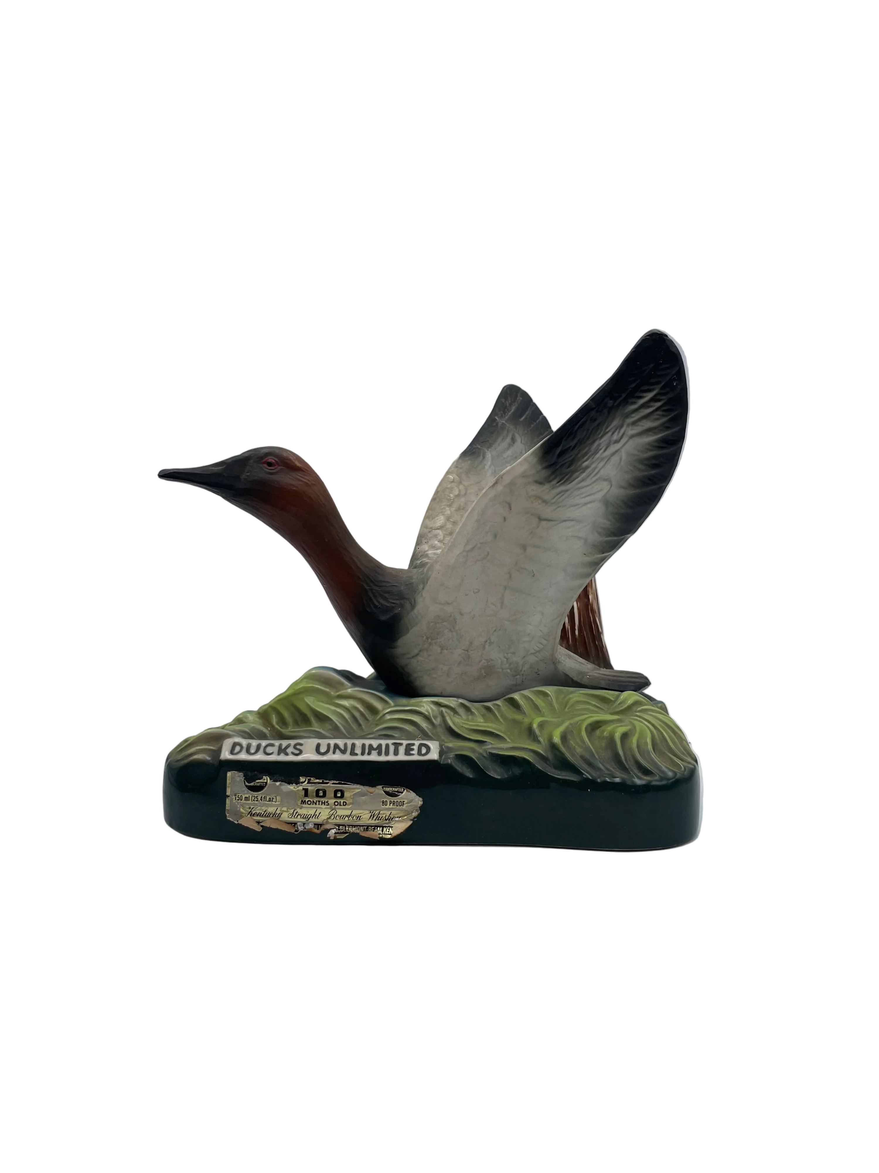 1979 - Jim Beam - 100 Months Old Kentucky Straigth Finest Bourbon Whiskey - Ducks Unlimited - Anni '80s