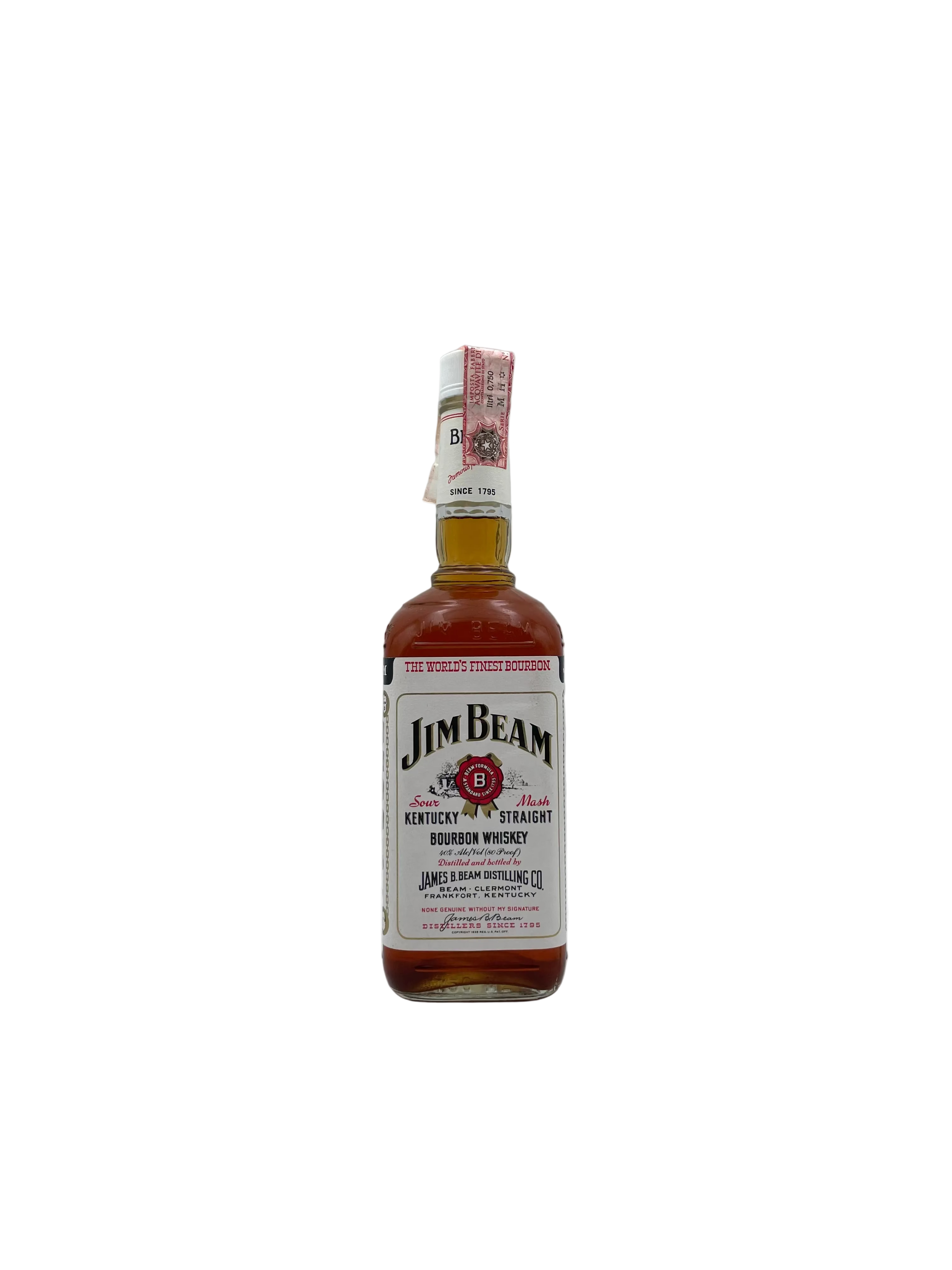 Jim Beam - Kentucky Straight Bourbon Whiskey - Bottl. 1990