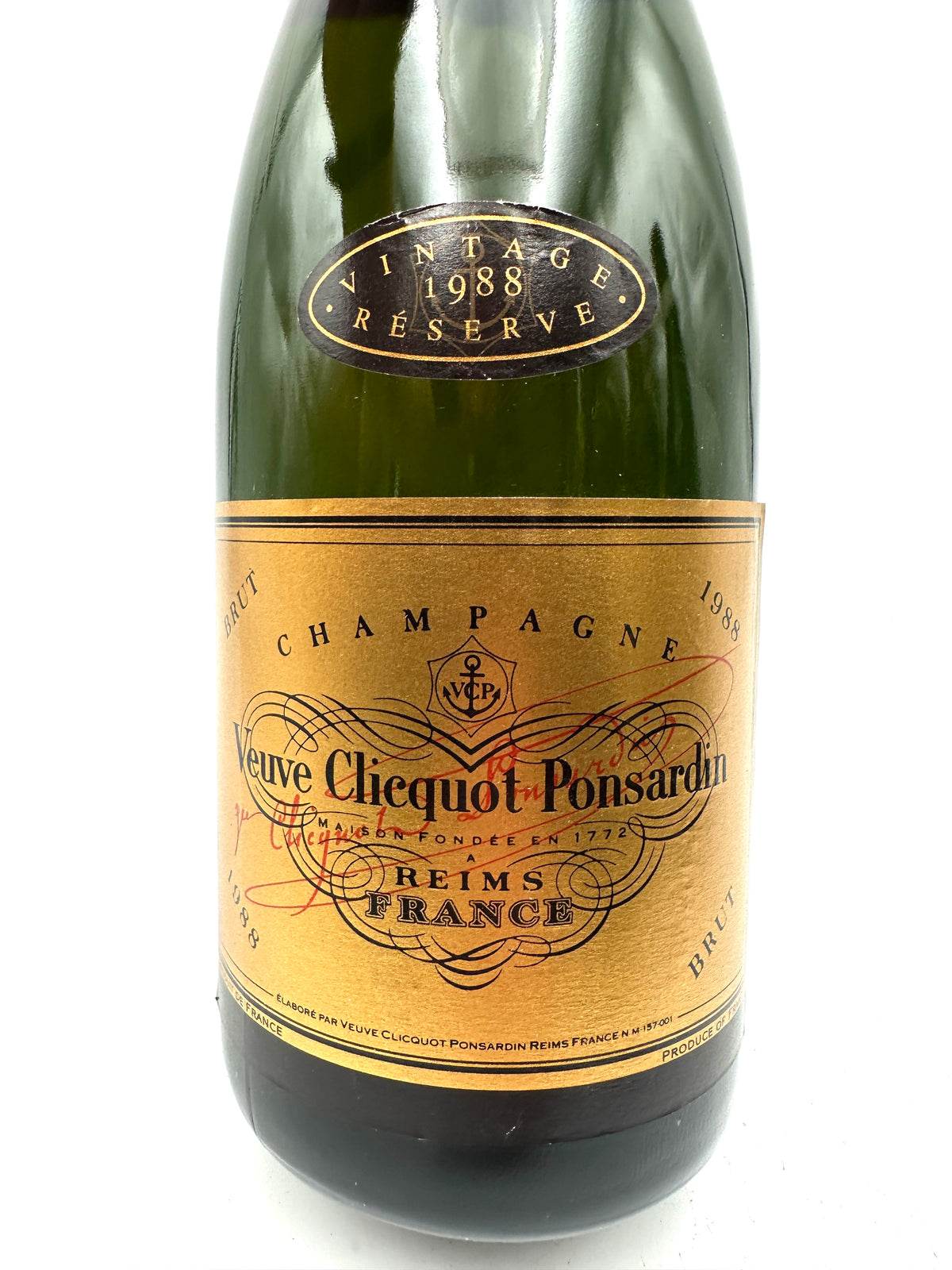 1988 - Veuve Clicquot Ponsardin - Champagne Vintage Reserve