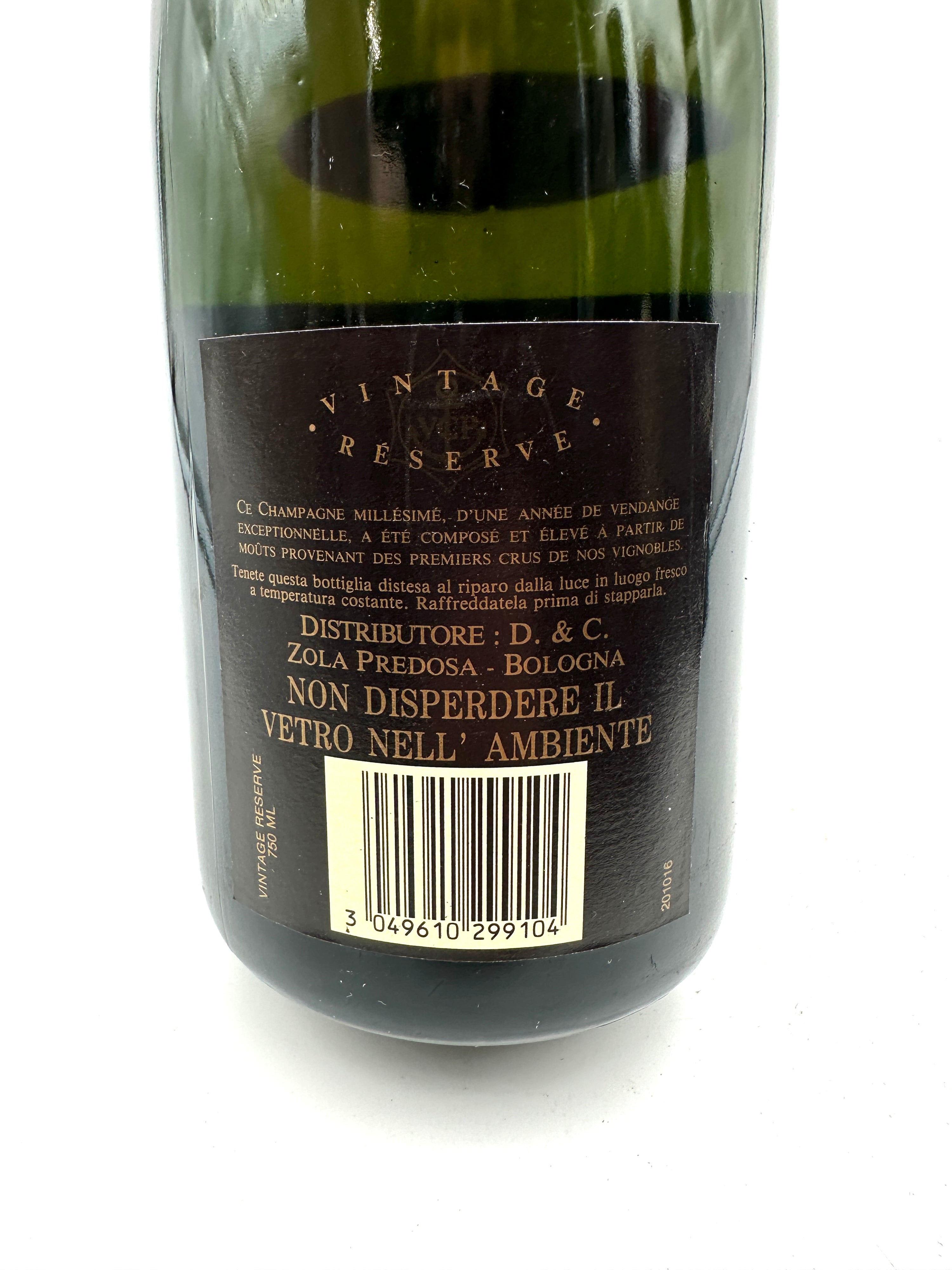 1988 - Veuve Clicquot Ponsardin - Champagne Vintage Reserve