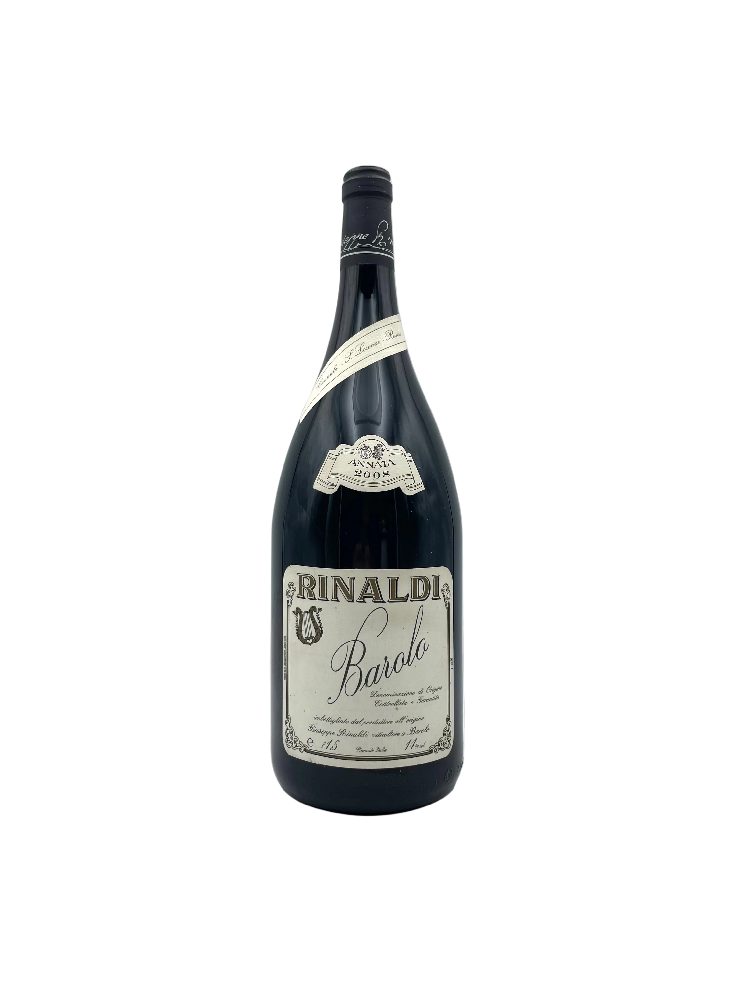 2008 - Giuseppe Rinaldi - Barolo Cannubi S. Lorenzo Ravera - Magnum