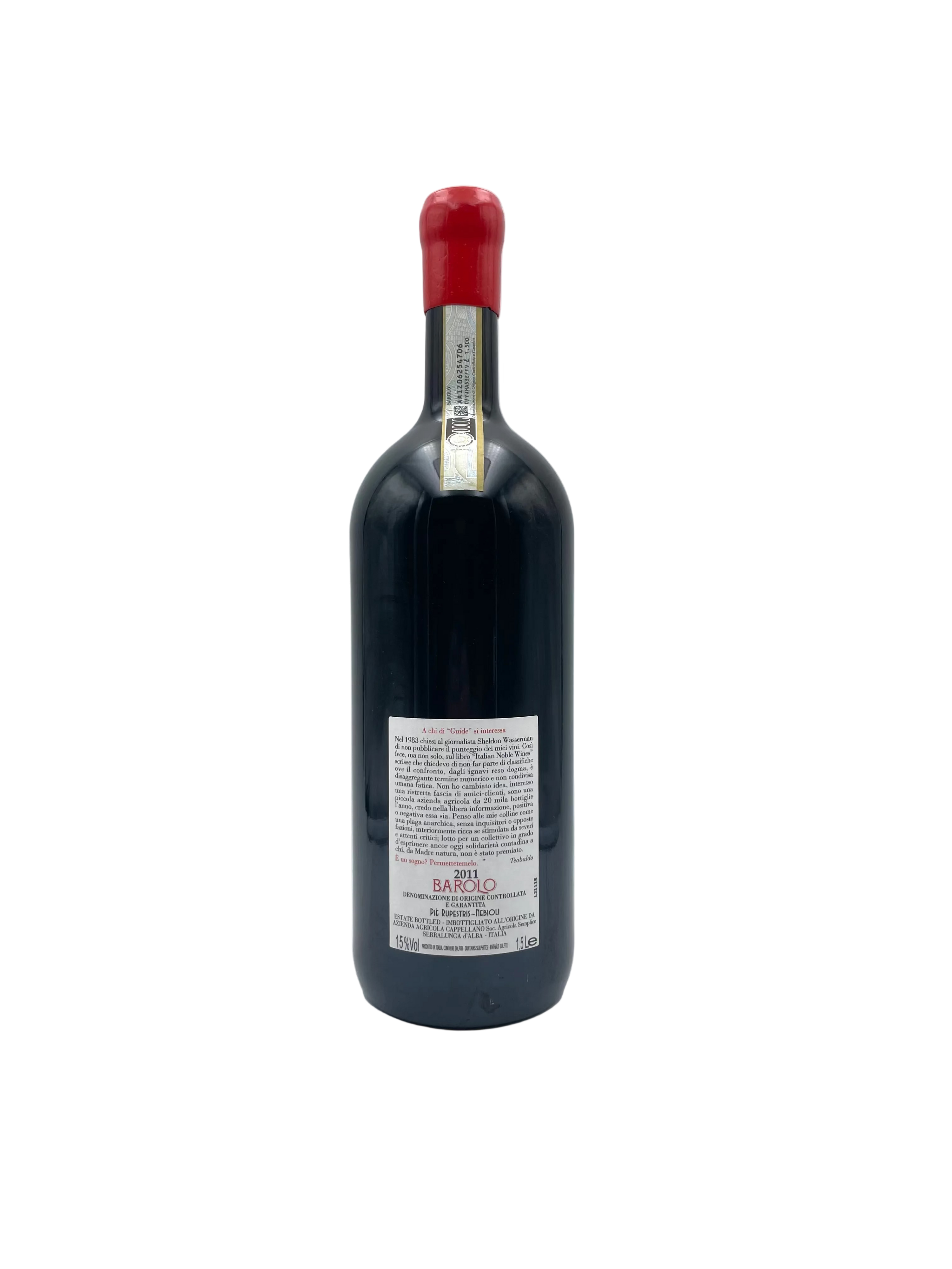 2011 - Cappellano - Barolo Otin Fiorin Piè Rupestris - Magnum