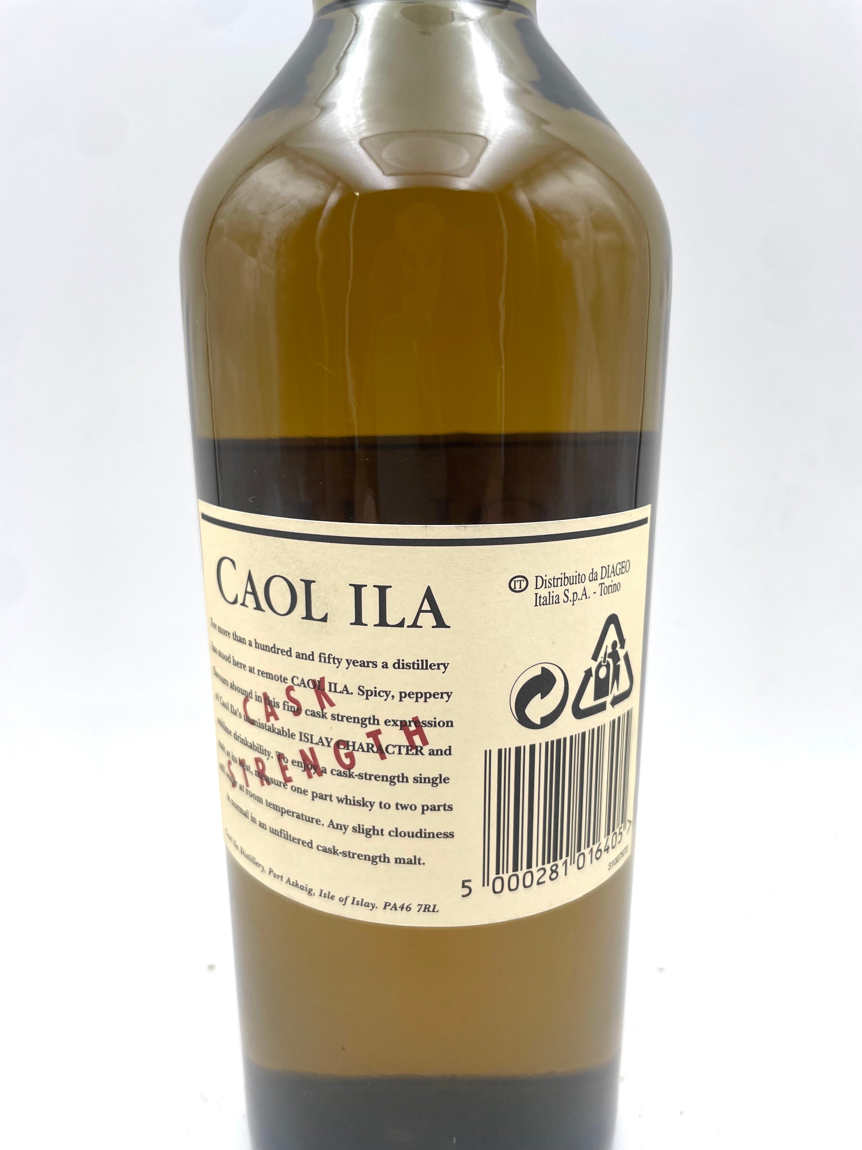 Caol Ila - Cask Strength Islay Single Malt Scotch Whisky - Bottled '90s