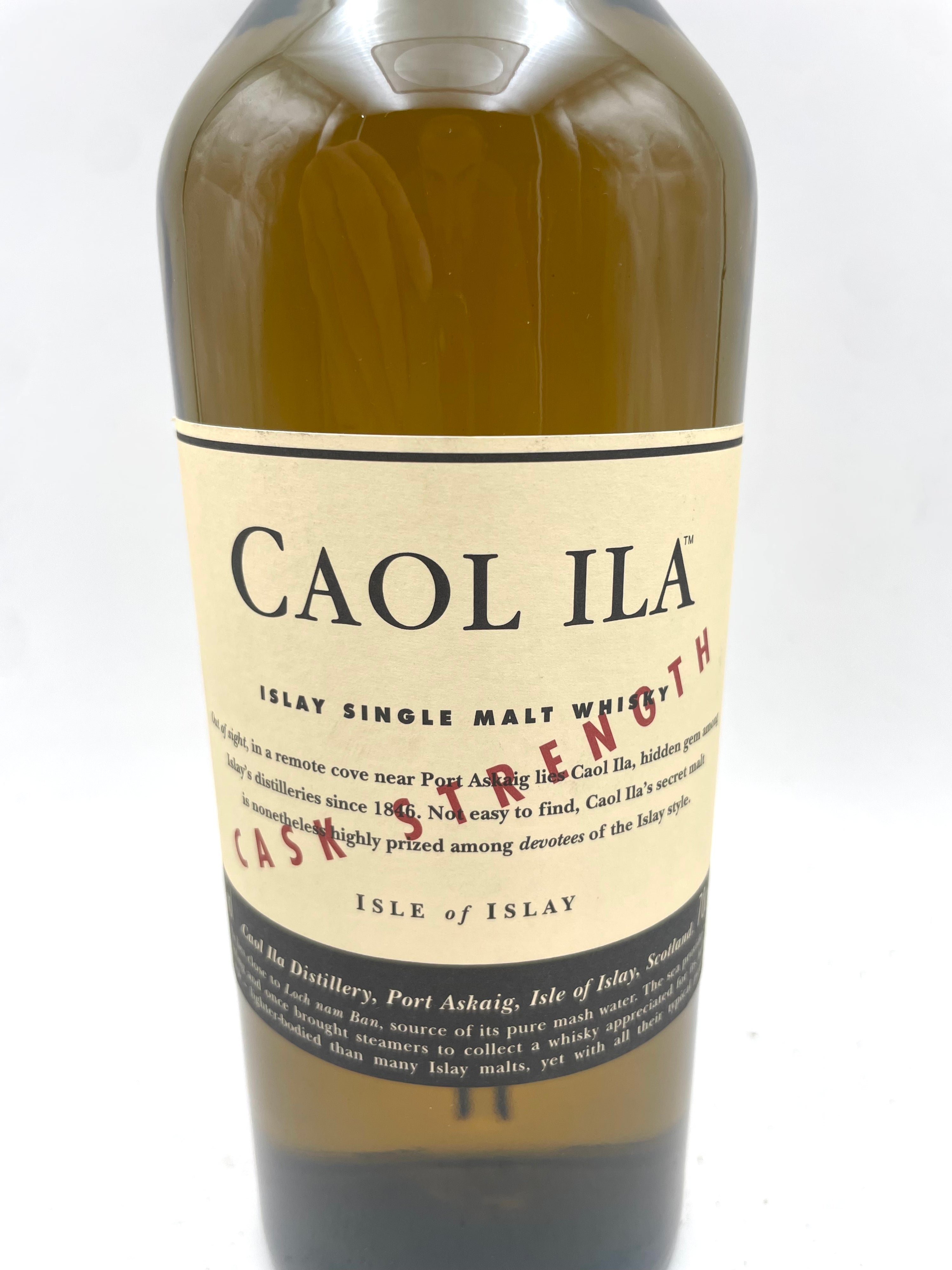 Caol Ila - Cask Strength Islay Single Malt Scotch Whisky - Bottled '90s