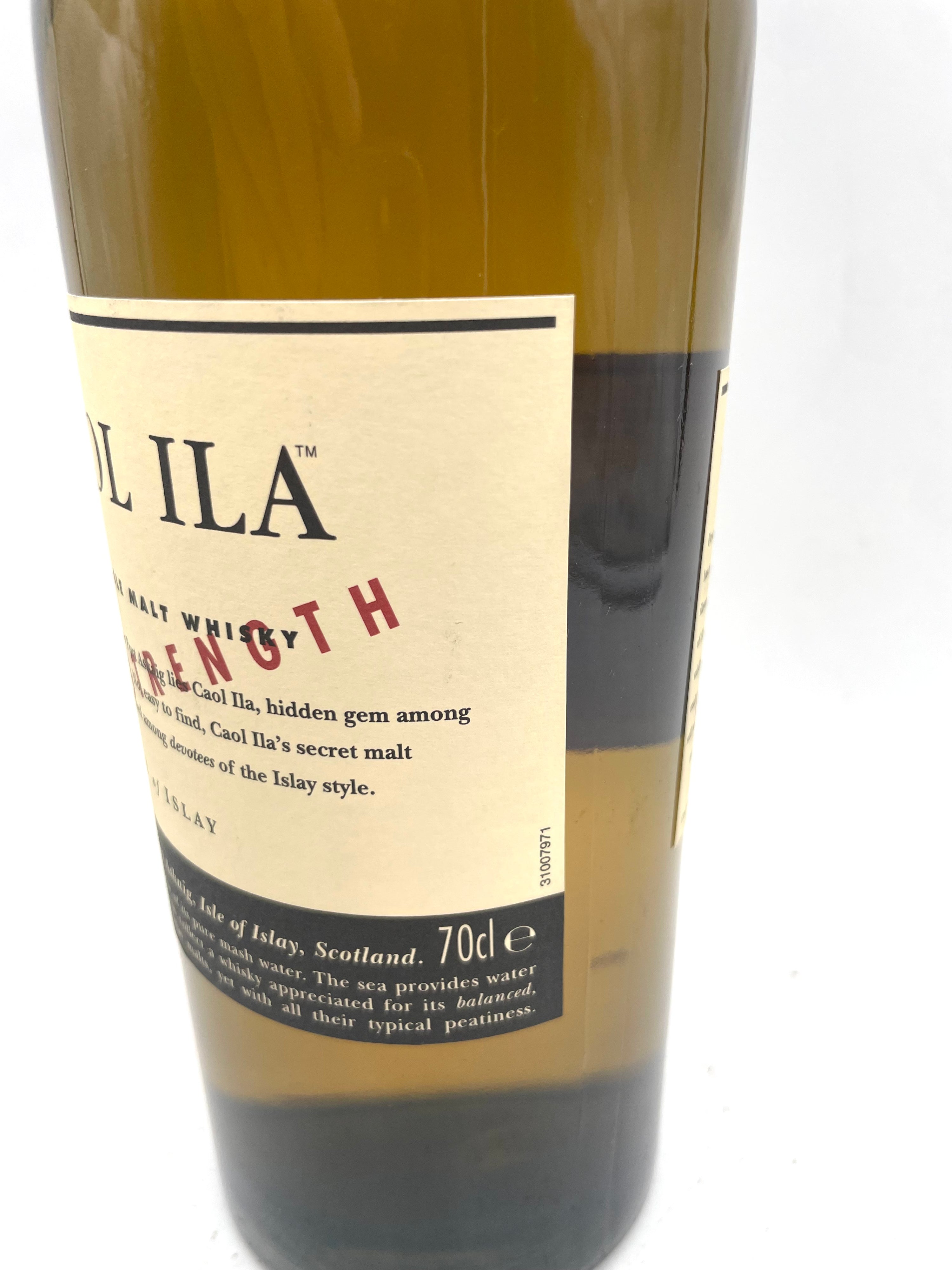 Caol Ila - Cask Strength Islay Single Malt Scotch Whisky - Bottled '90s