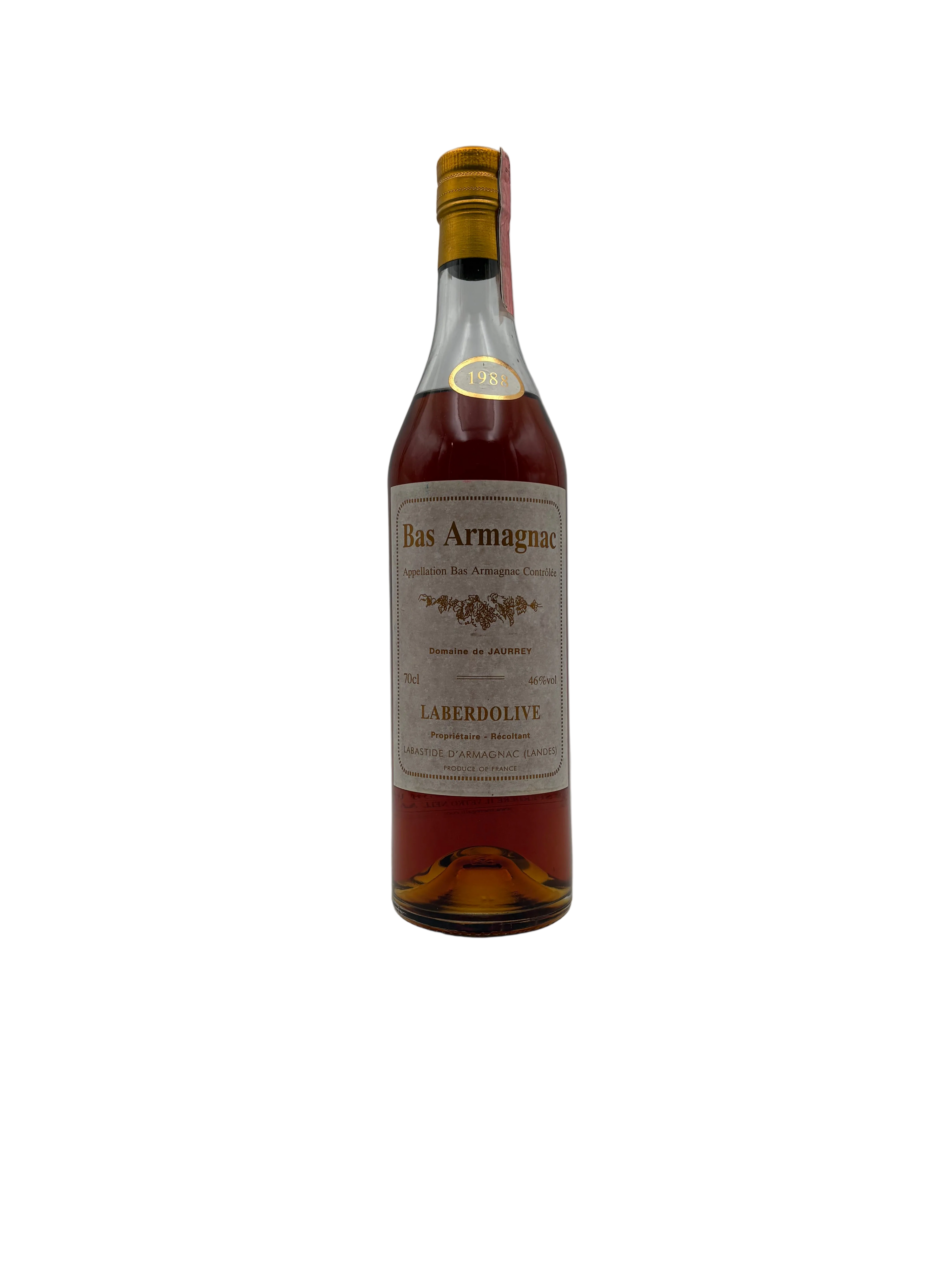 1988 - Laberdolive - Bas Armagnac Domaine de Jaurrey