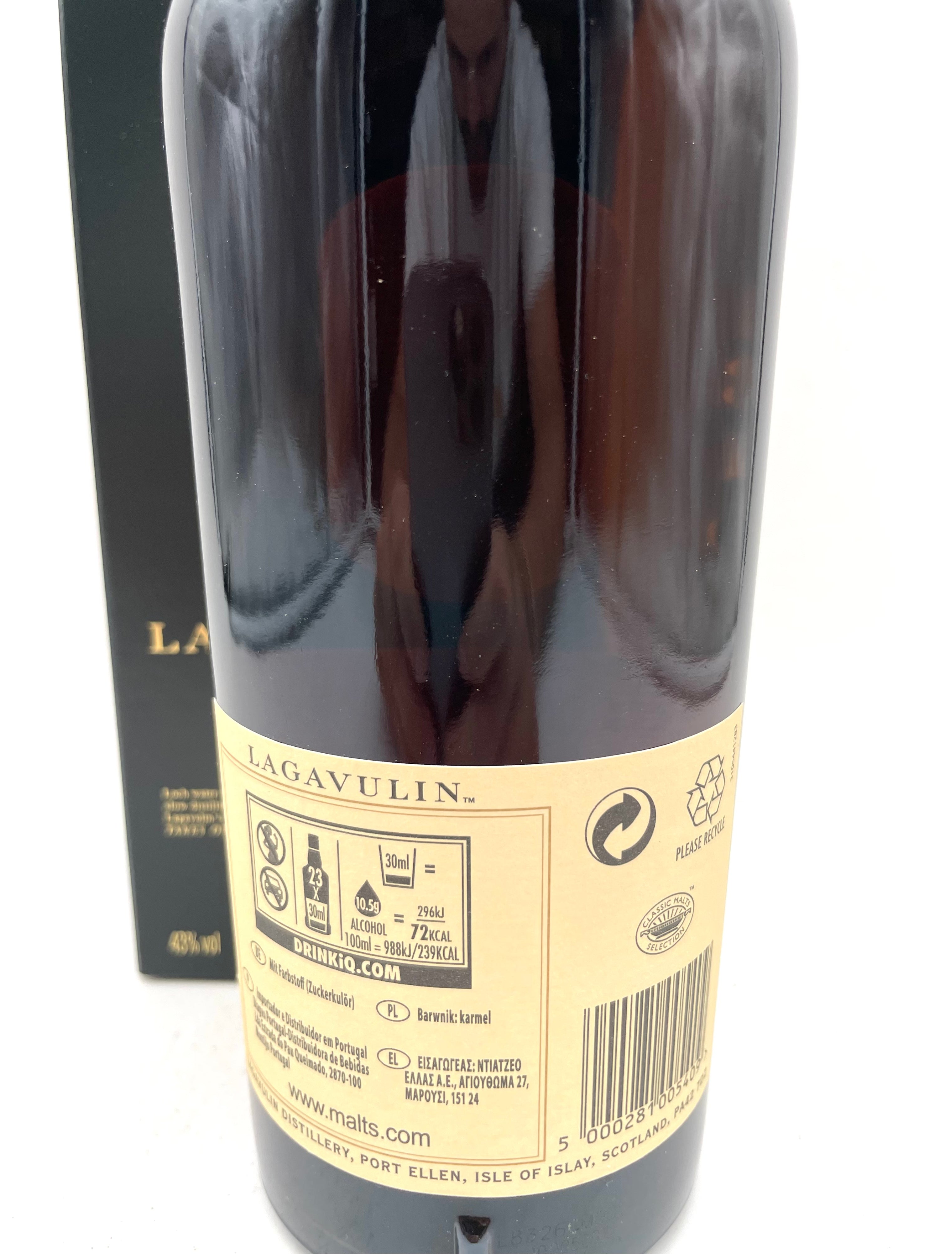 Lagavulin - 16 YO Islay Single Malt Scotch Whisky - Bottl. 2008