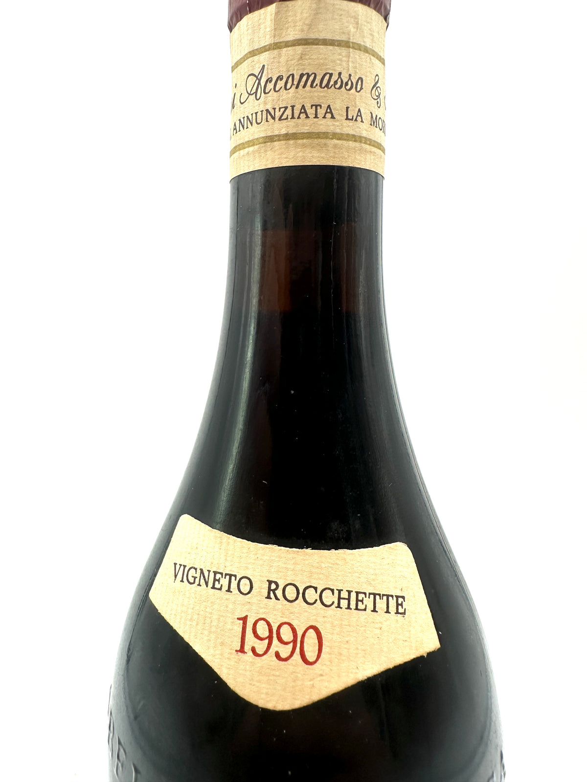 1990 - Cav. Lorenzo Accomasso - Barolo Rocchette Vineyard