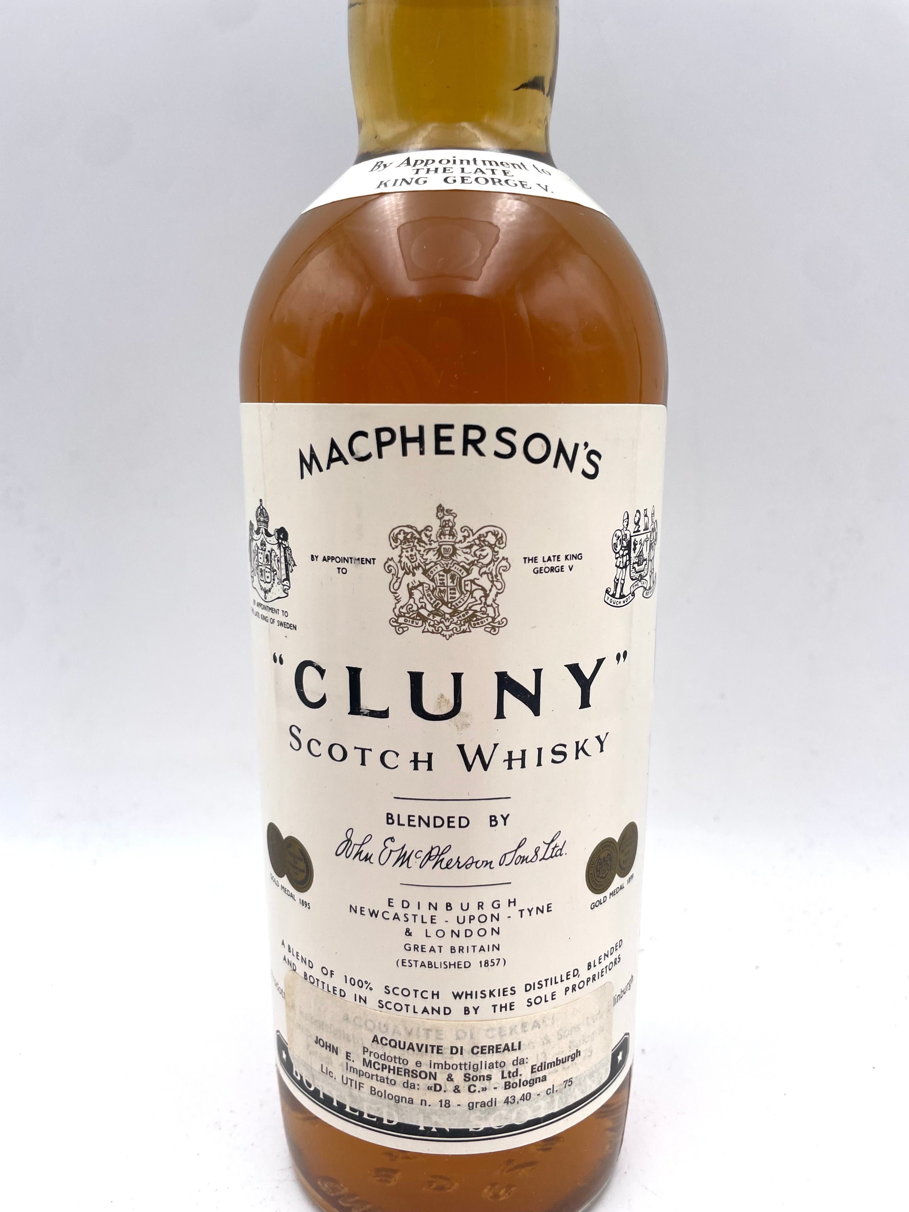 Macpherson's - Cluny 10 YO Blended Scotch Whisky - 1970s