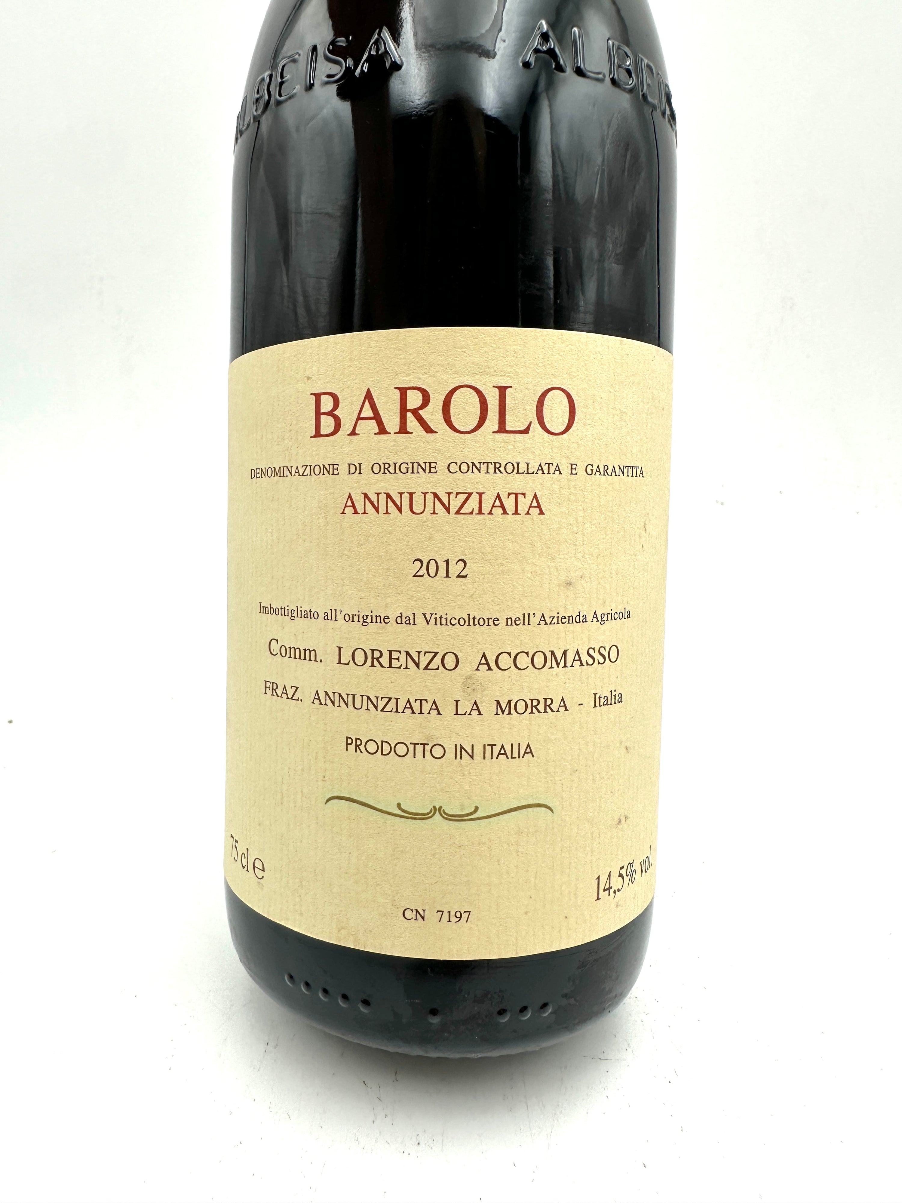 2012 - Knight Lorenzo Accomasso - Barolo Annunziata