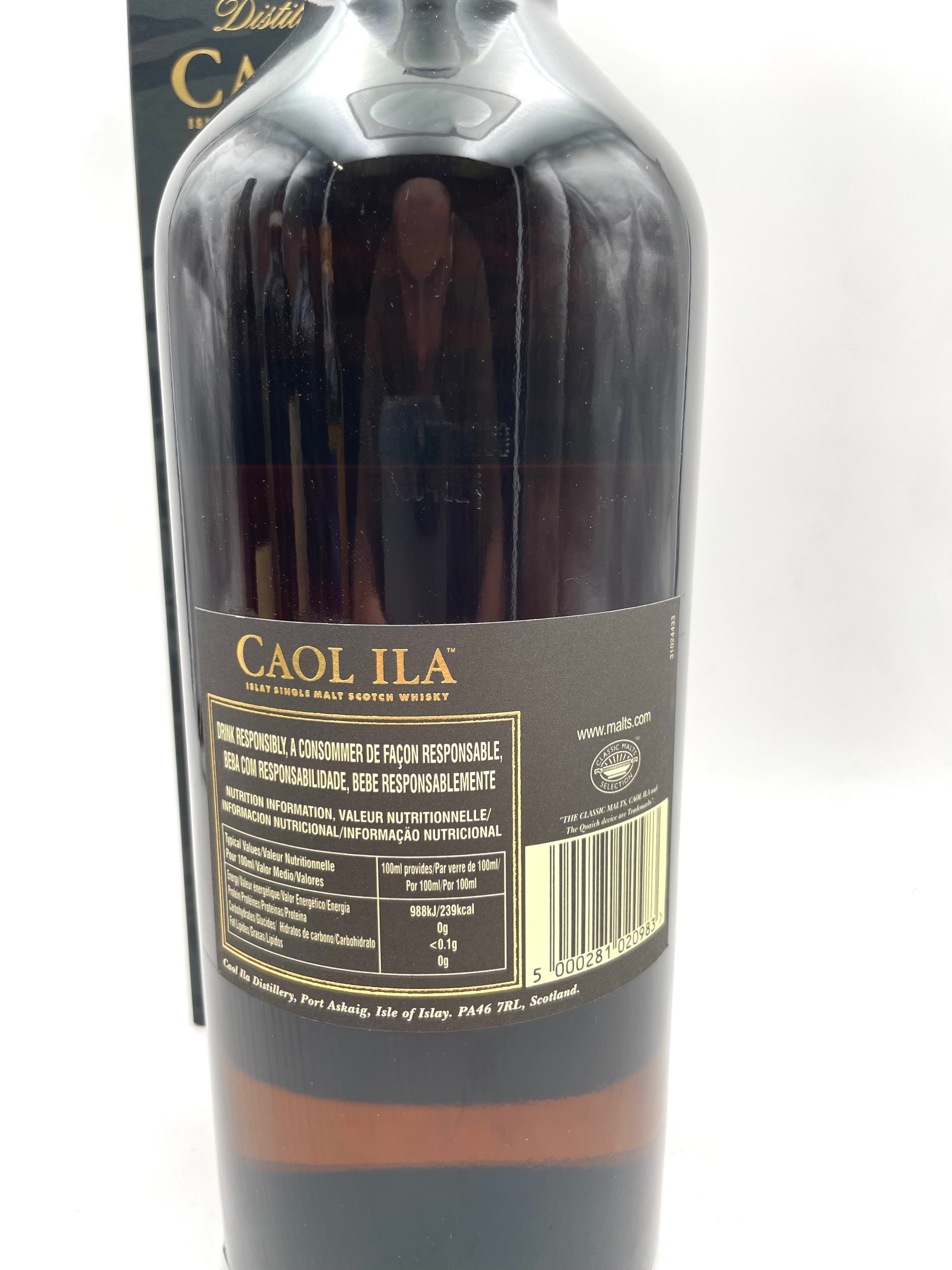 1996 - Caol Ila - Islay Single Malt Scotch Whisky - Bottled 2009