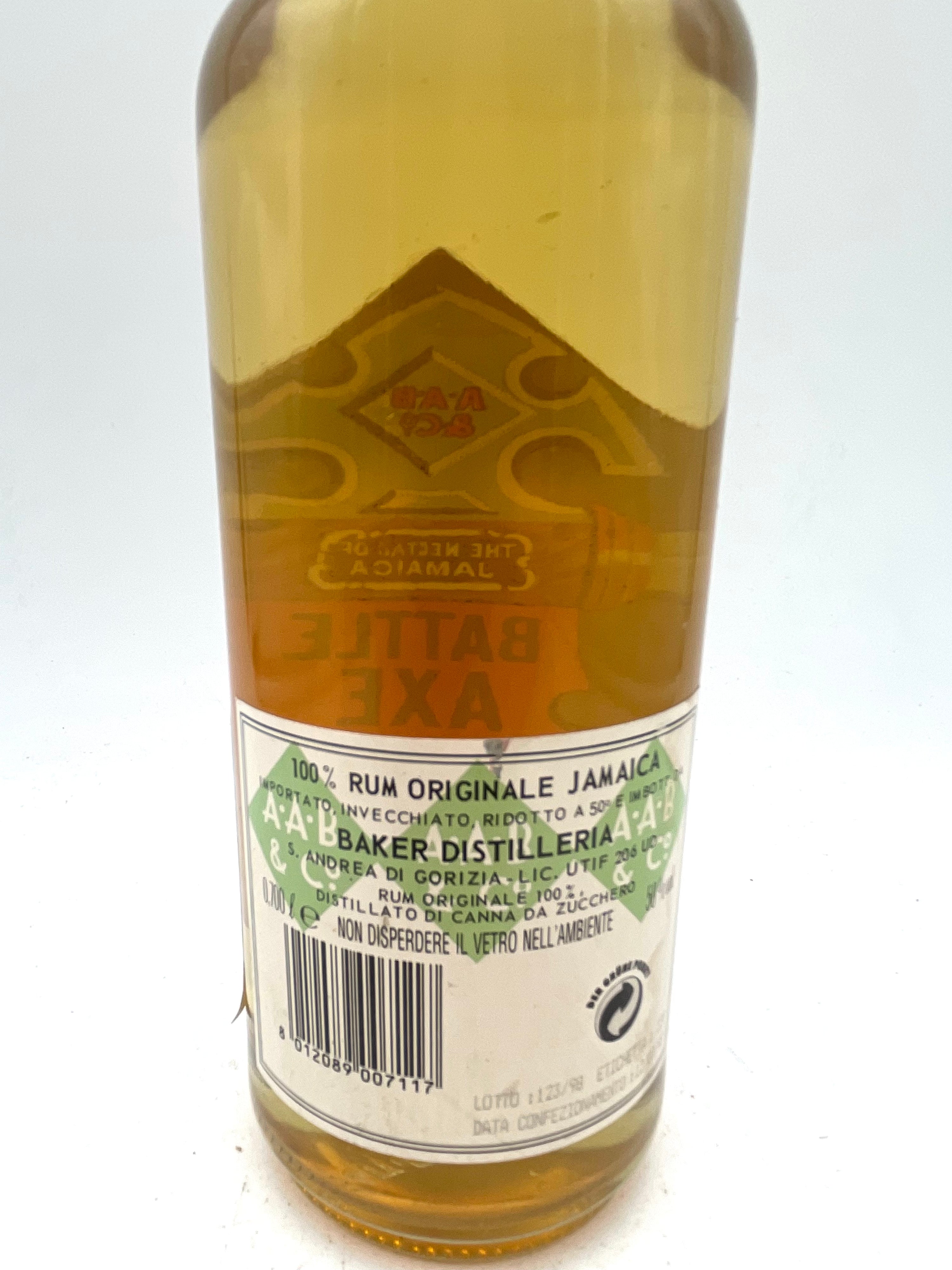 A.A. Baker - Battle Axe Rum - 1990s