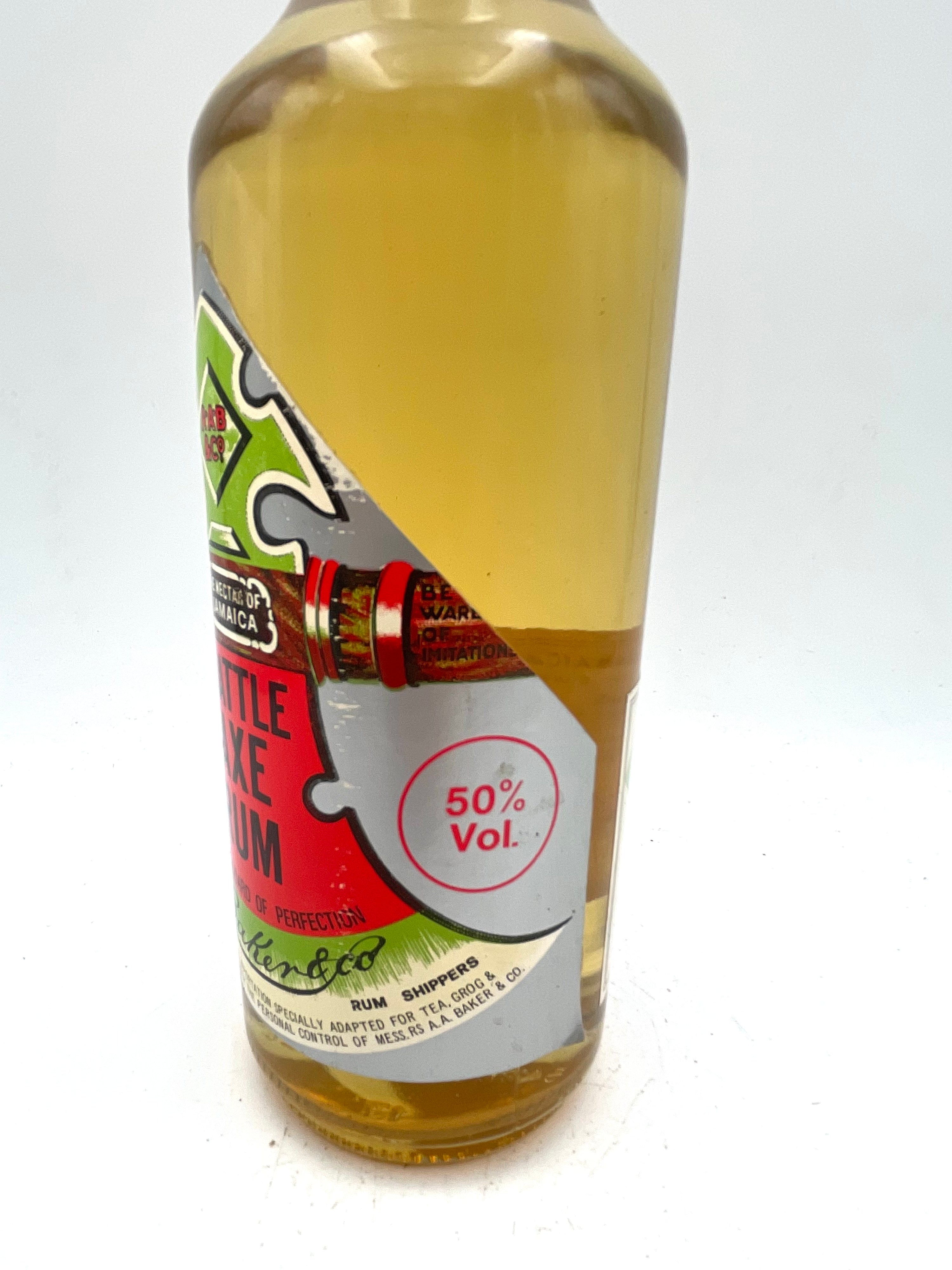 A.A. Baker - Battle Axe Rum - 1990s