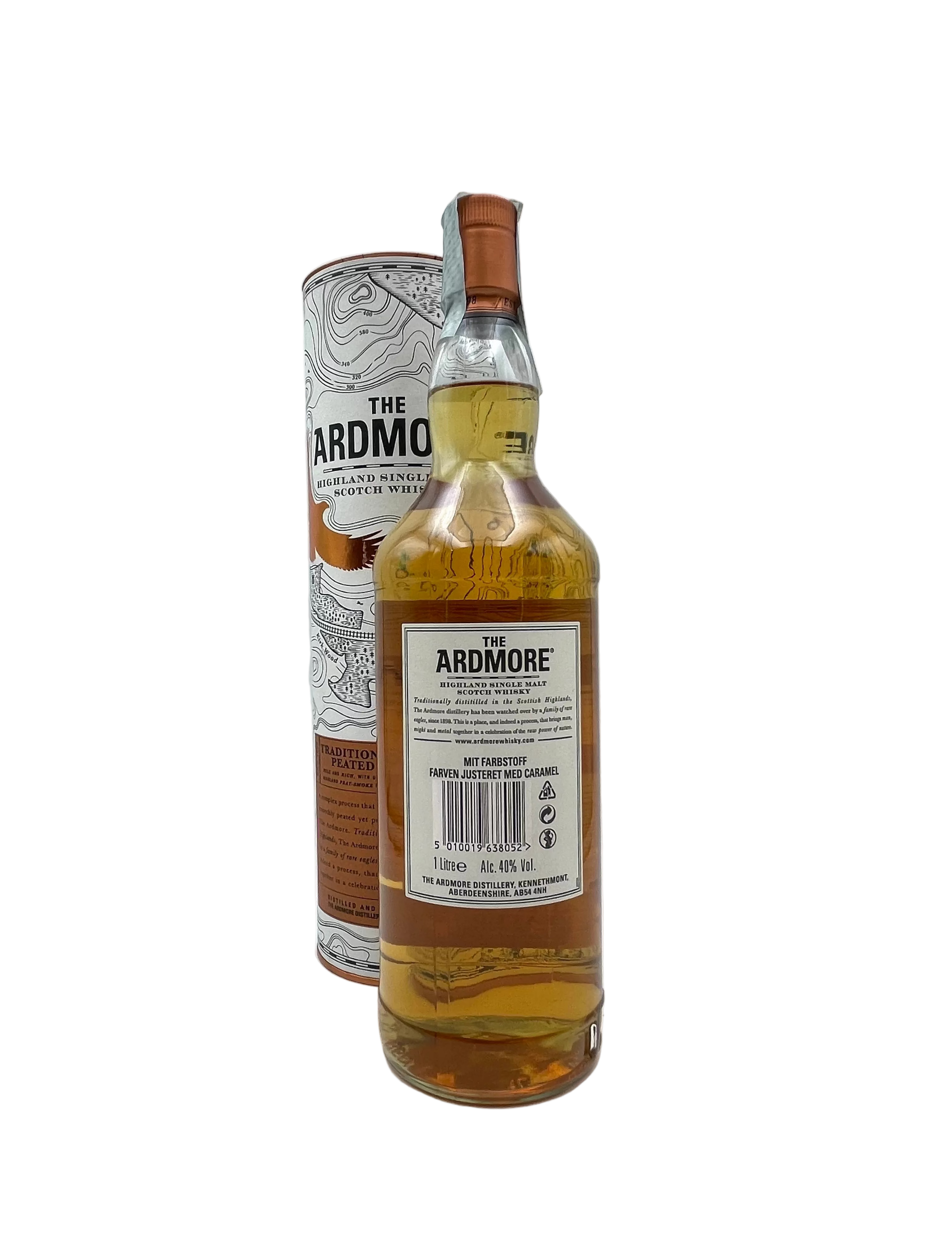 The Ardmore - Traditional Peated Highland Single Malt Scotch Whisky - Anni '00s