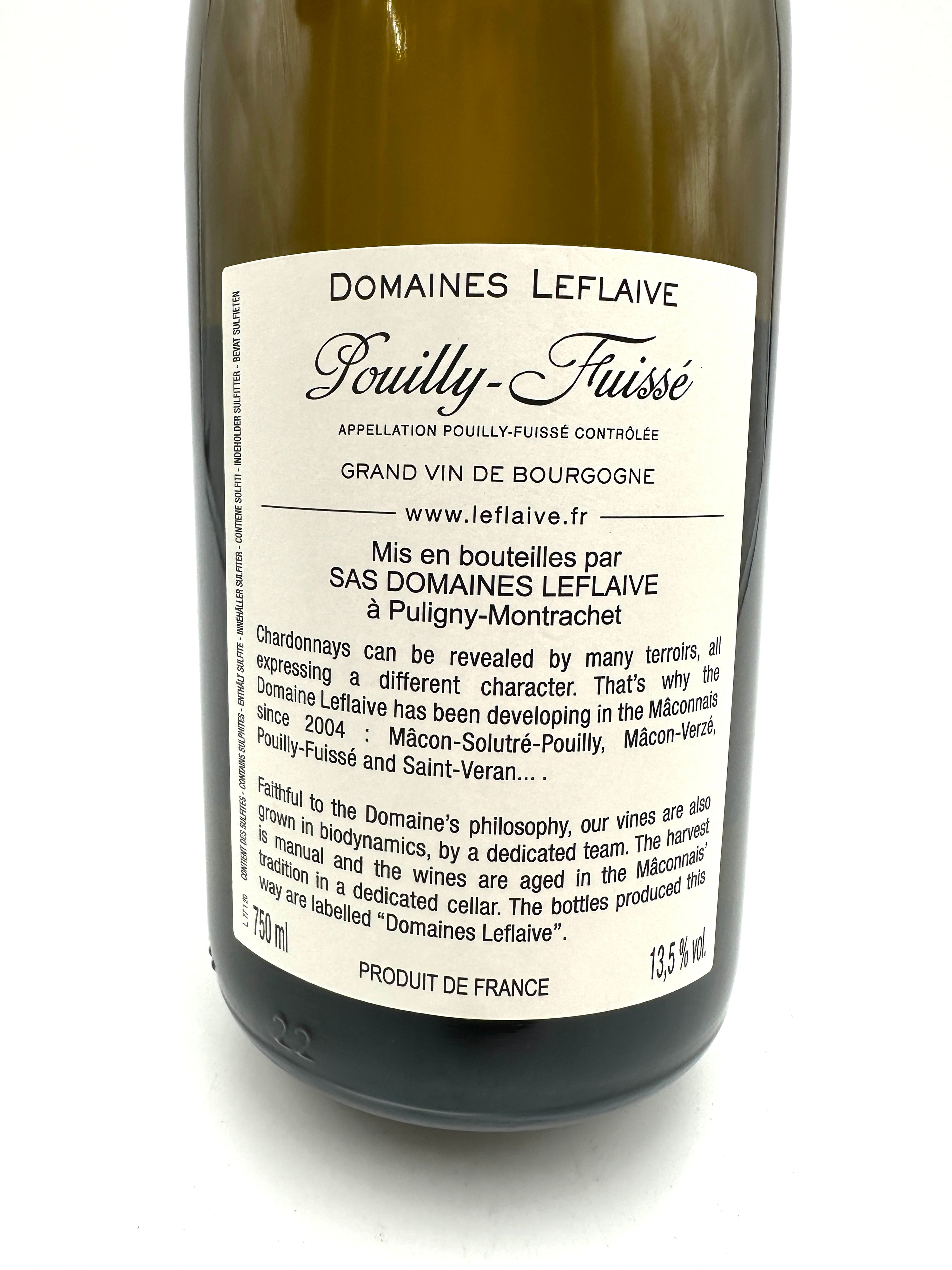 2020 - Domaines Leflaive - Pouilly-Fuissé