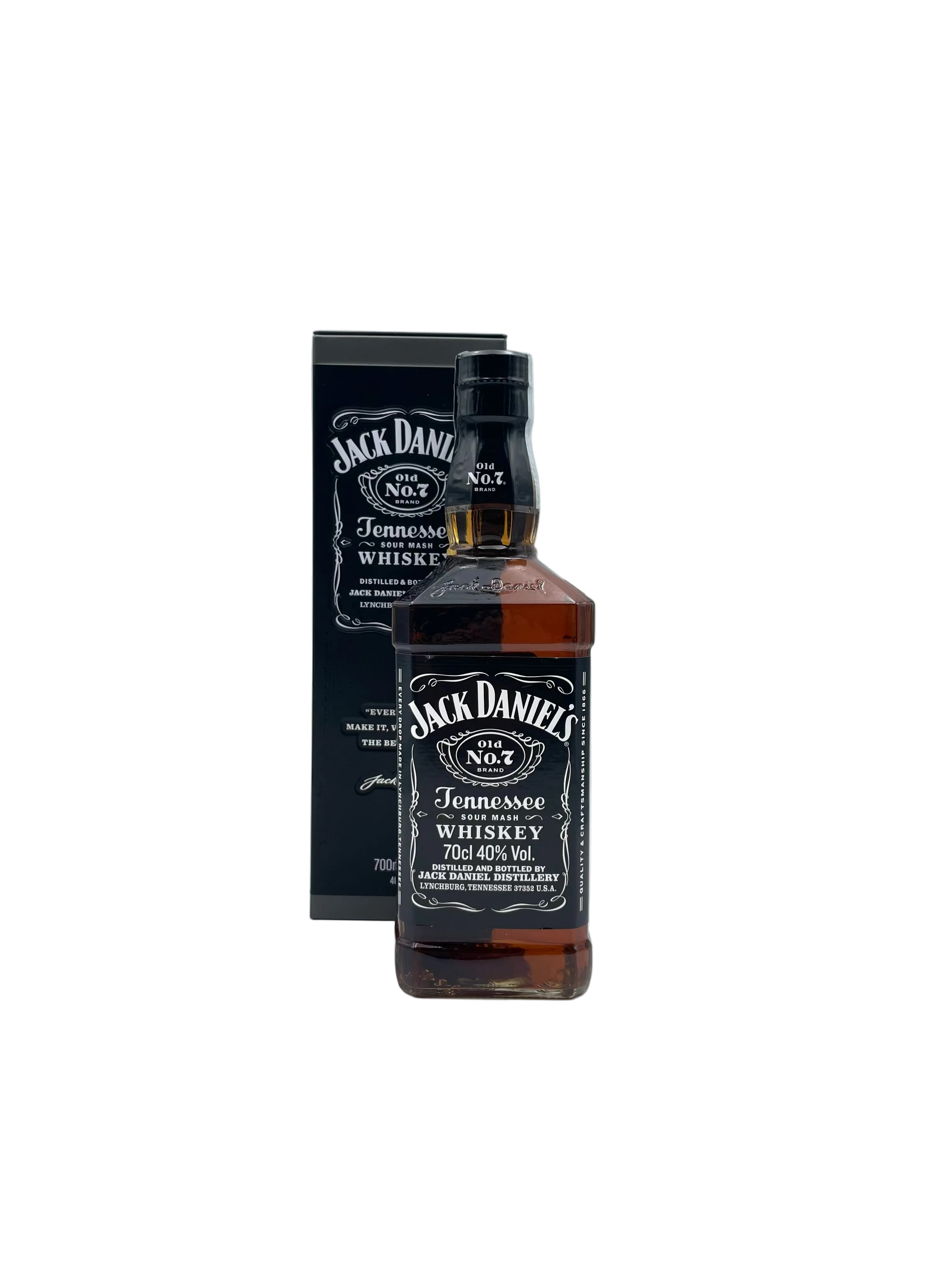 Jack Daniel's - Old No. 7 Quality Tennessee Sour Mash Whisky -  Bottl. 1990