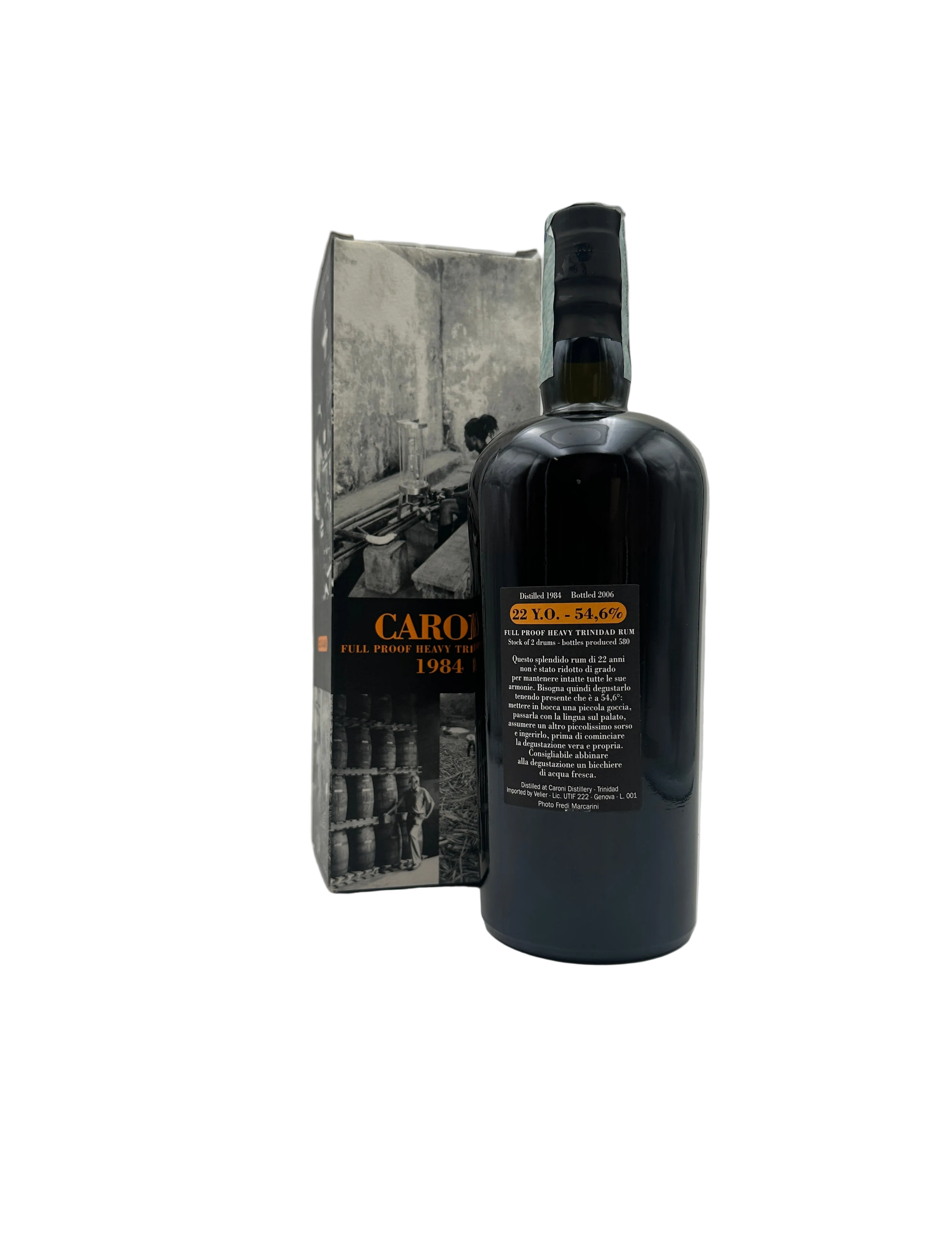1984 - Caroni - 22 years old Full Proof Trinidad Rum - Velier