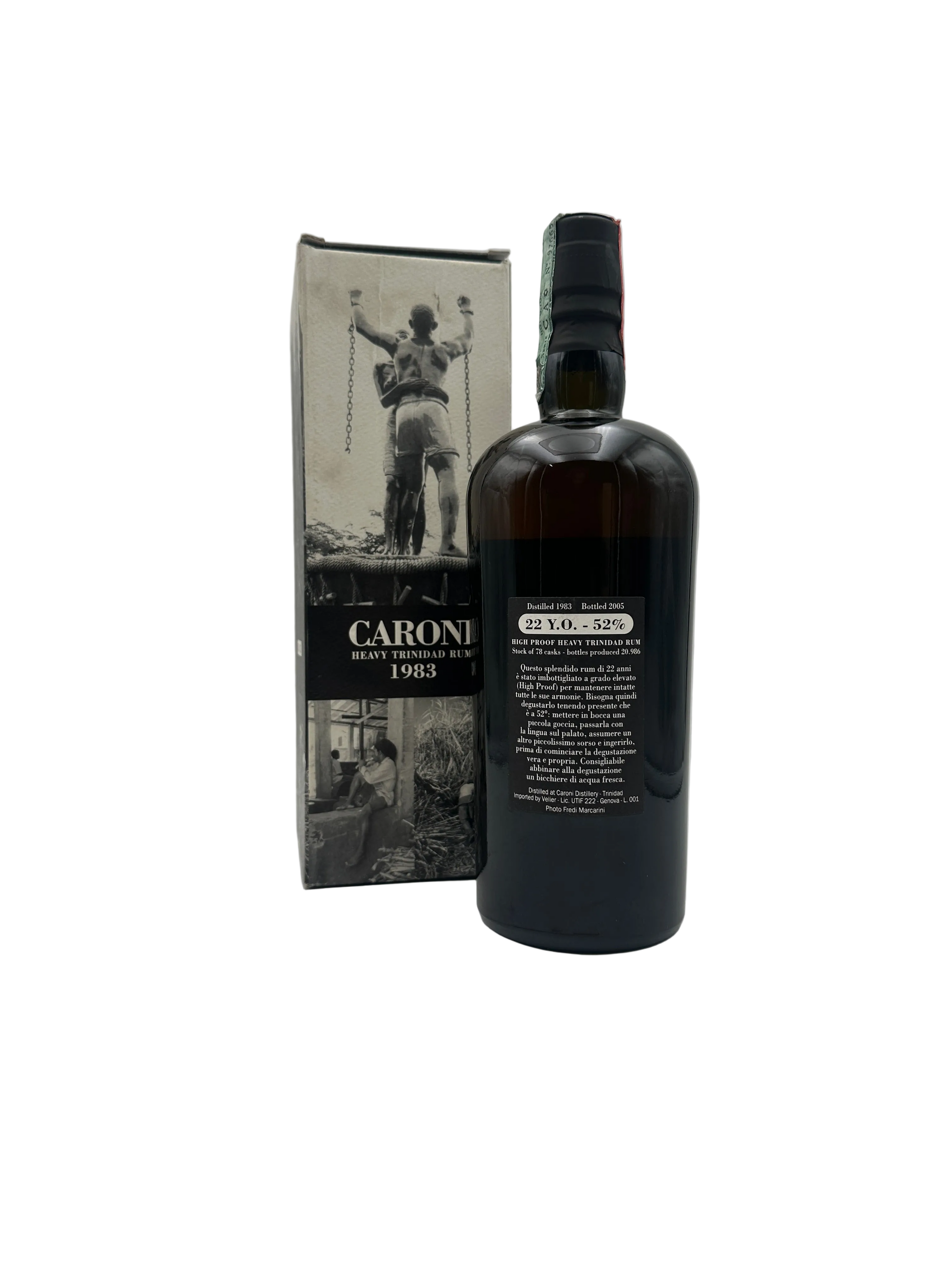 1983 - Caroni - 22 years old Full Proof Trinidad Rum - Velier