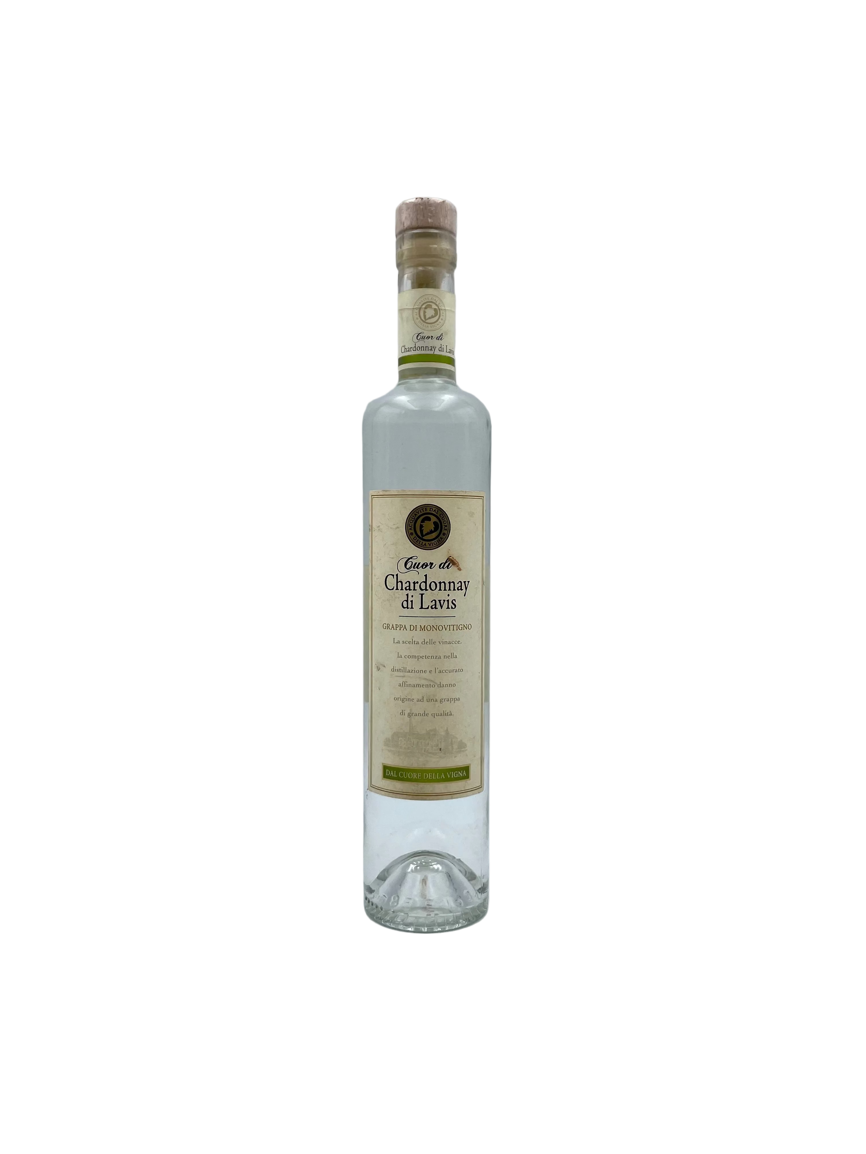 Grappa - Cuor di Chardonnay by Lavis - 2000s