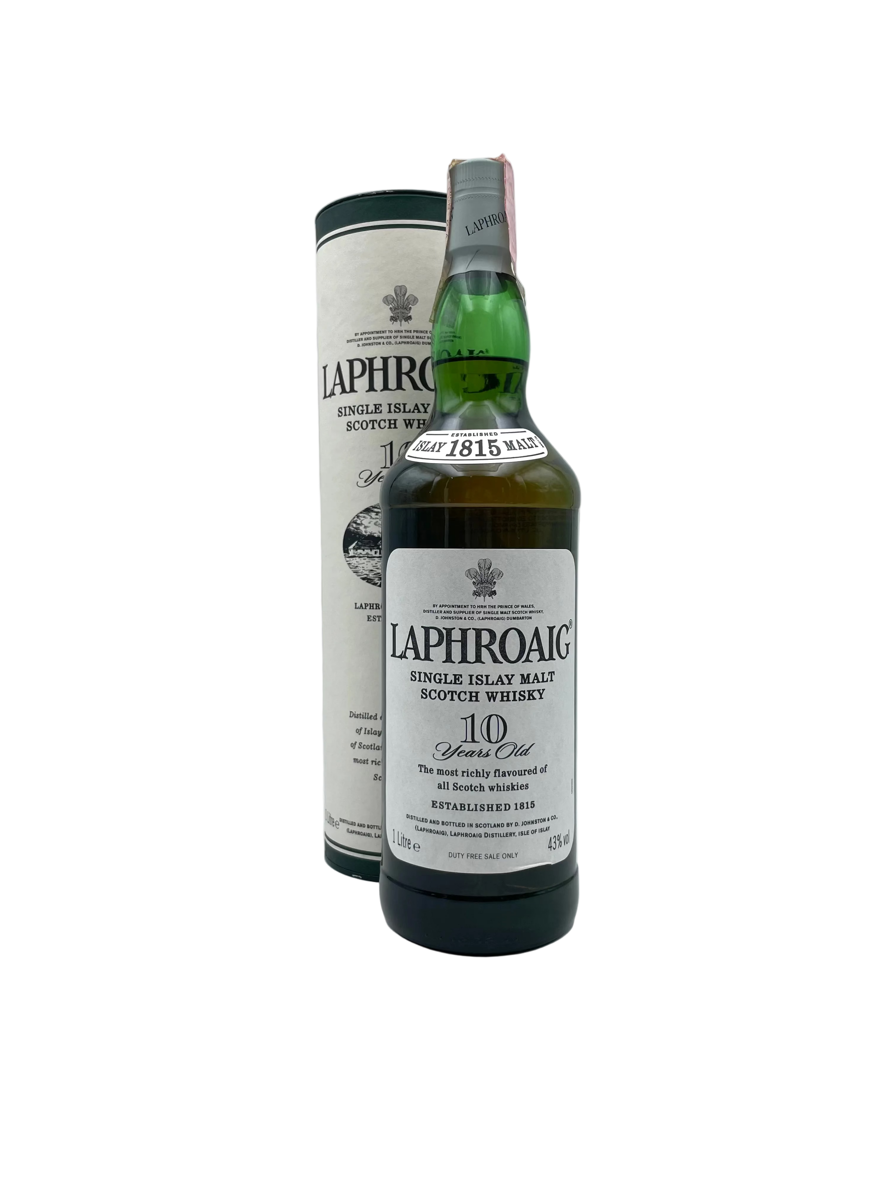 Laphroaig - 10 YO Islay Single Malt Scotch Whisky - Anni '90s