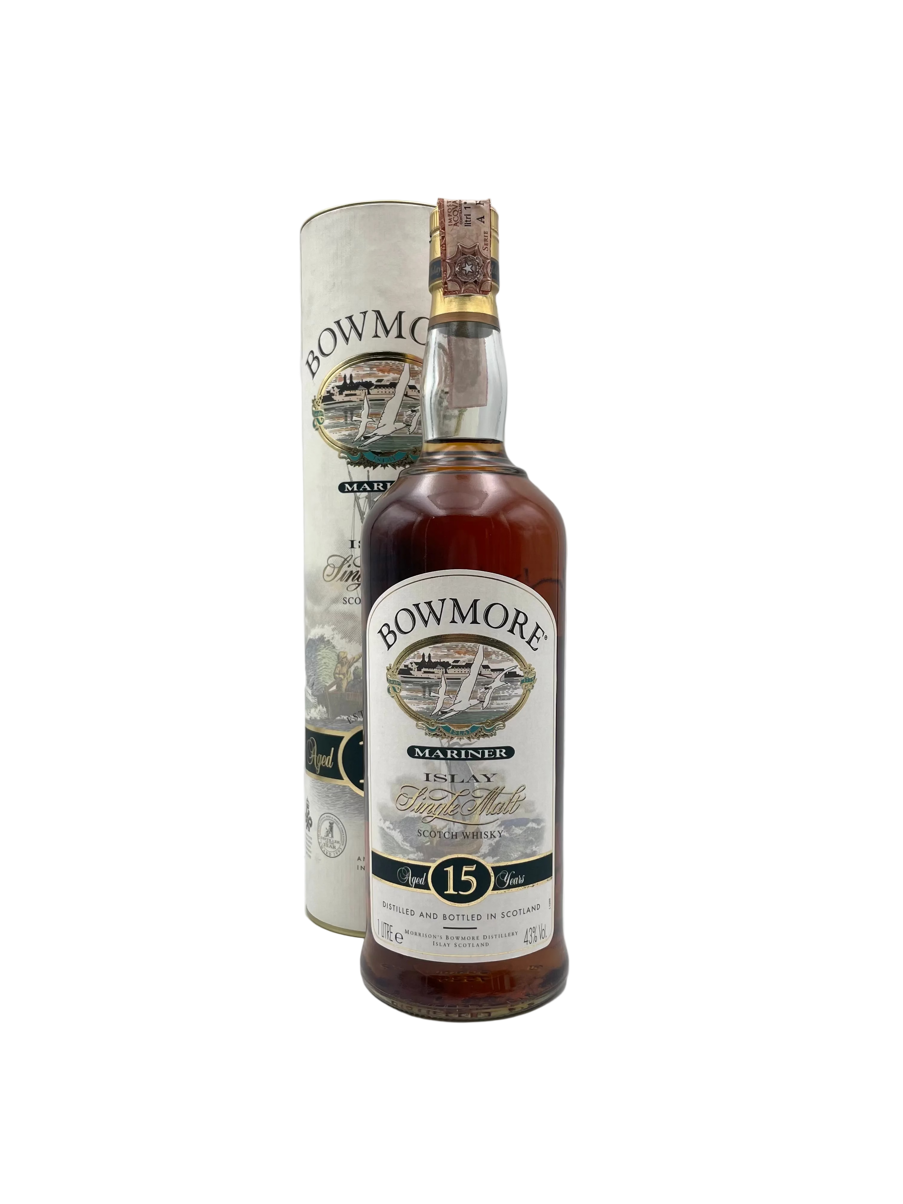 Bowmore - Mariner 15 YO Islay Single Malt Scotch Whisky - 1990s