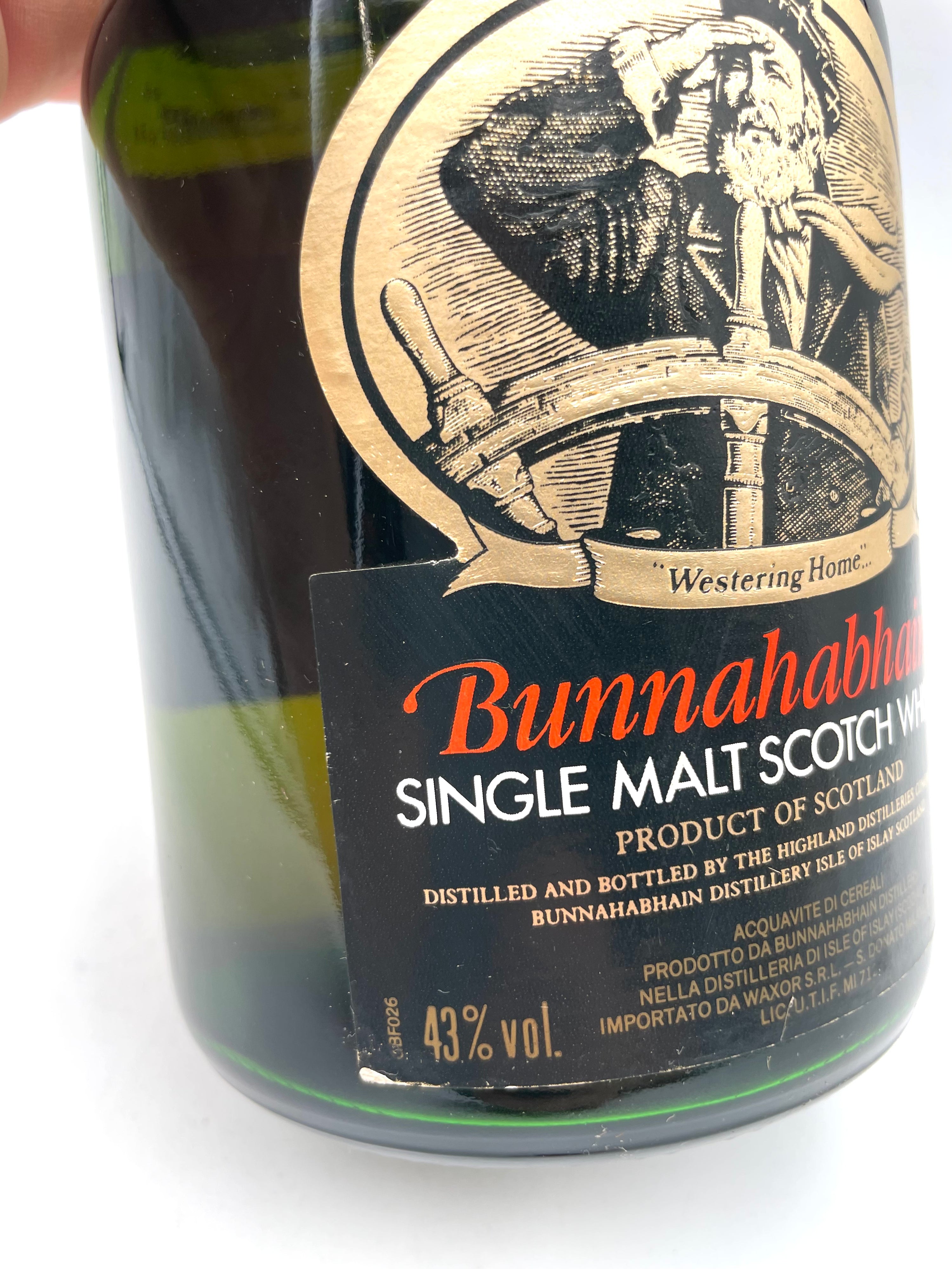Bunnahabhain - 12 YO Single Malt Scotch Whisky - 1980s