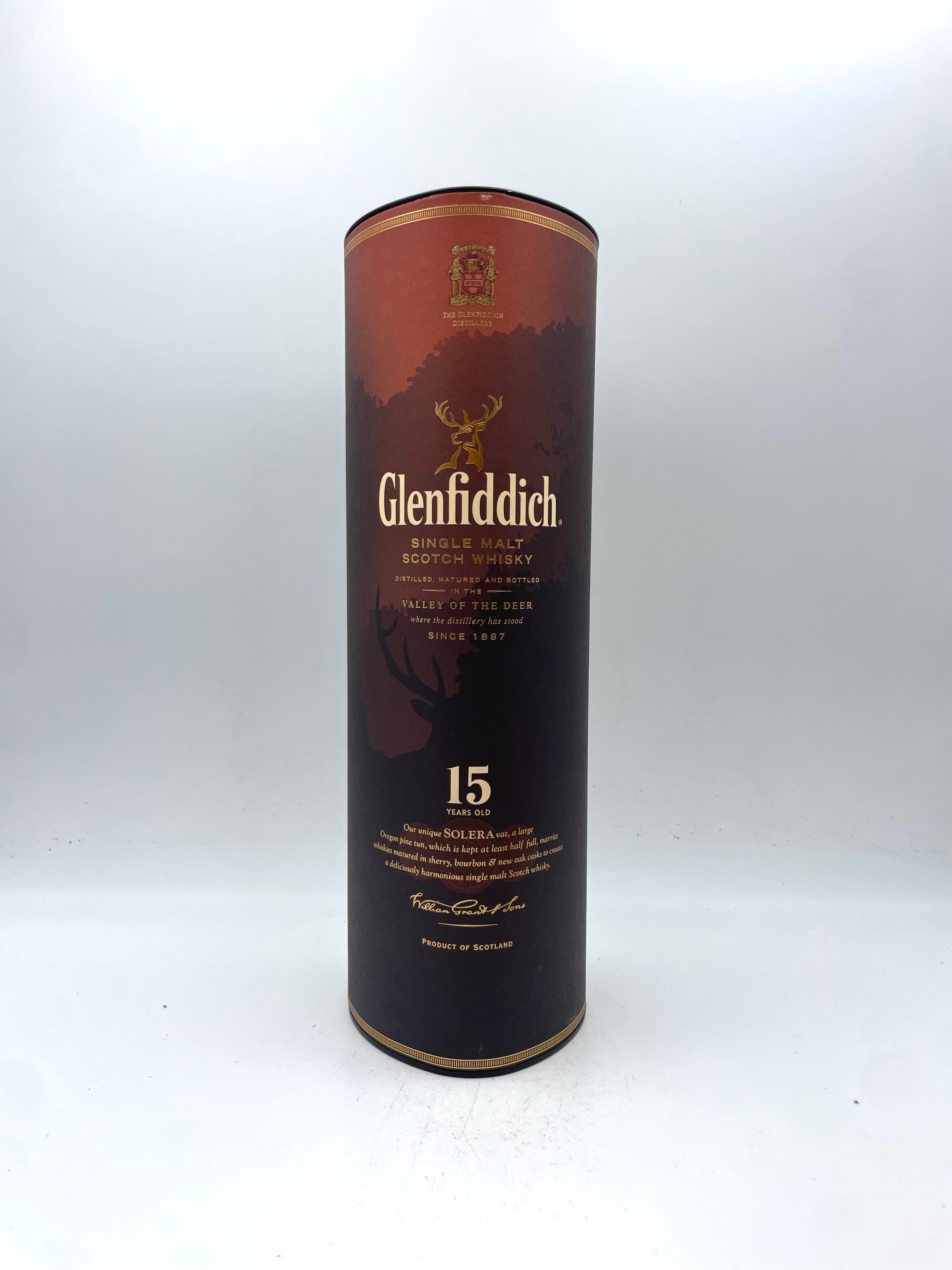 Glenfiddich - 15 YO Solera Single Malt Scotch Whisky - '00s