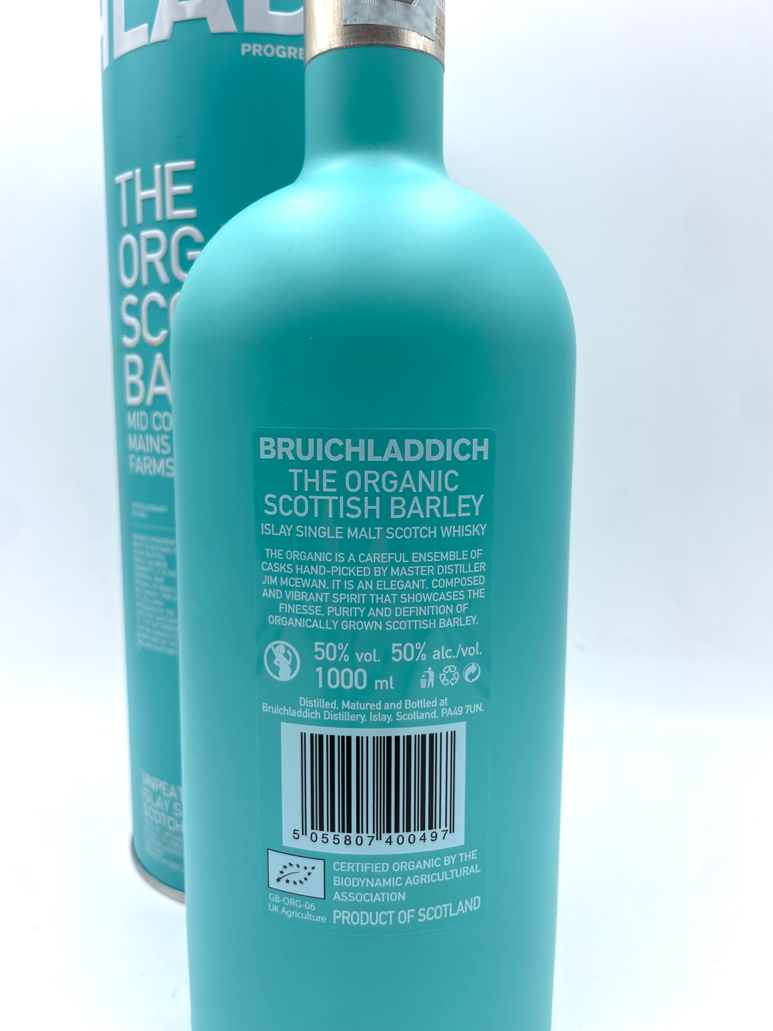 Bruichladdich - The Organic Scottish Barley Islay Single Malt Scotch Whisky - 2000s