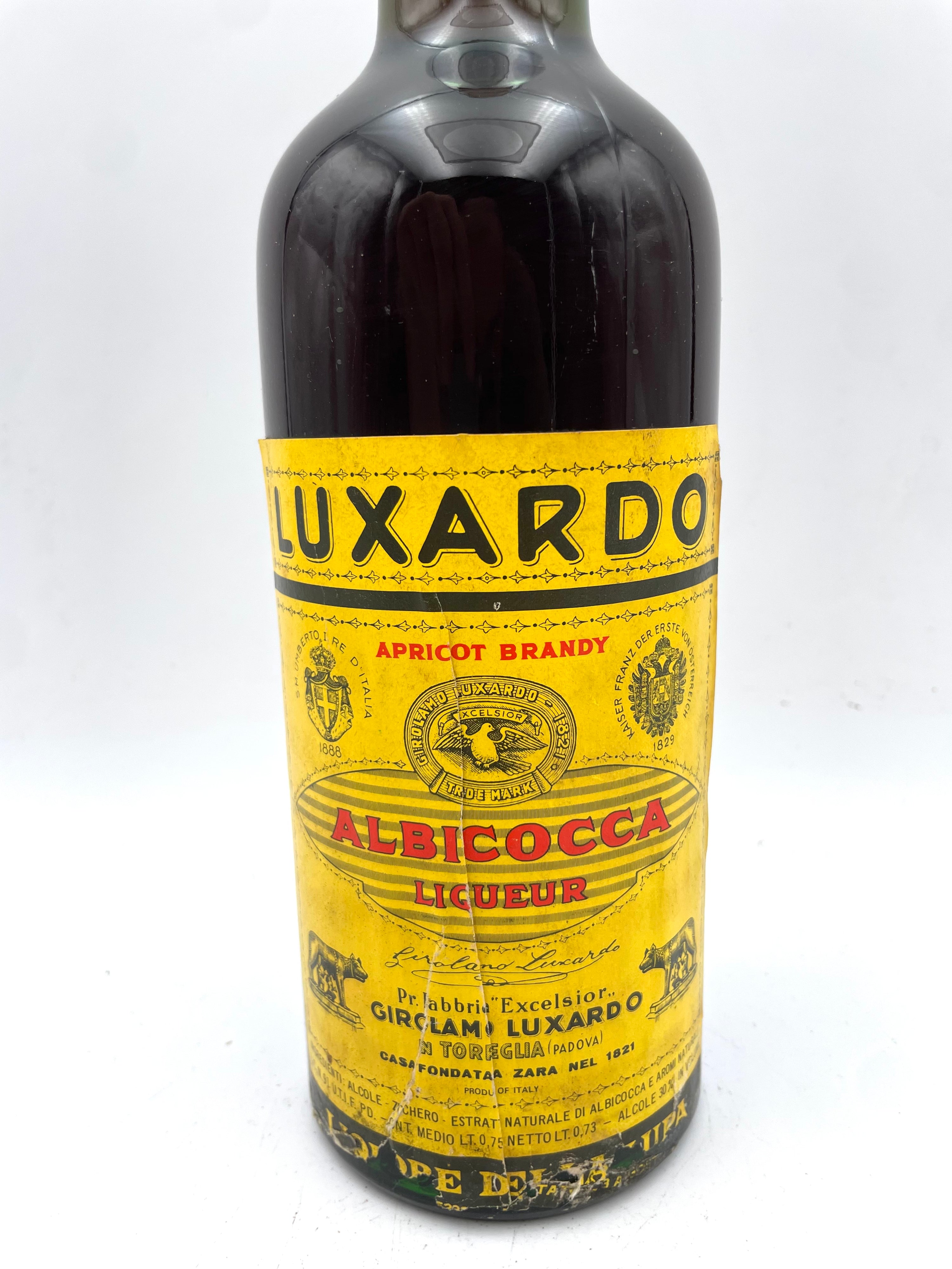 Luxardo - Apricot Brandy - Apricot Liqueur - 1980s