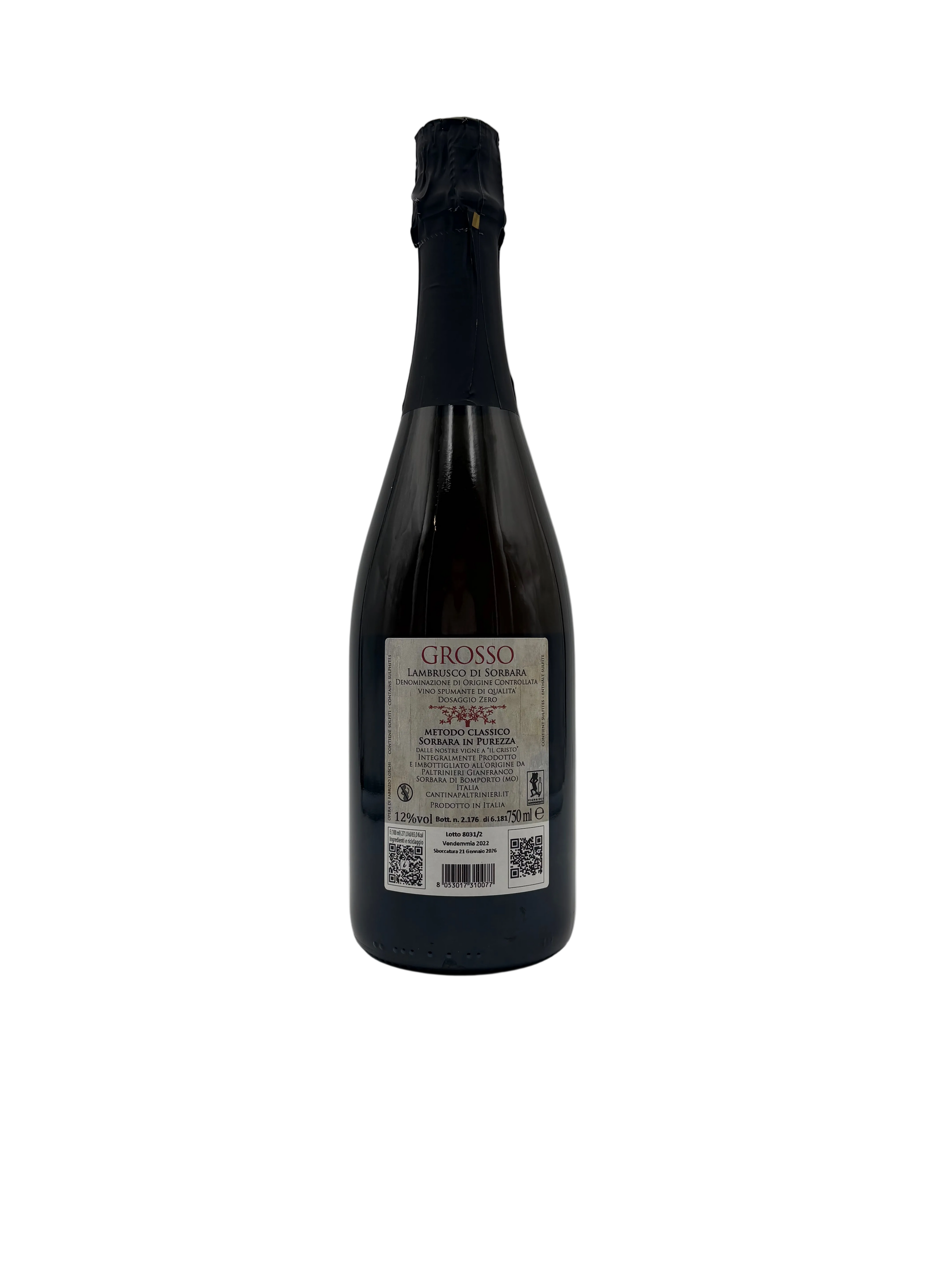 Paltrinieri - Grosso Classic Method Zero Dosage 2021 - 09/2024