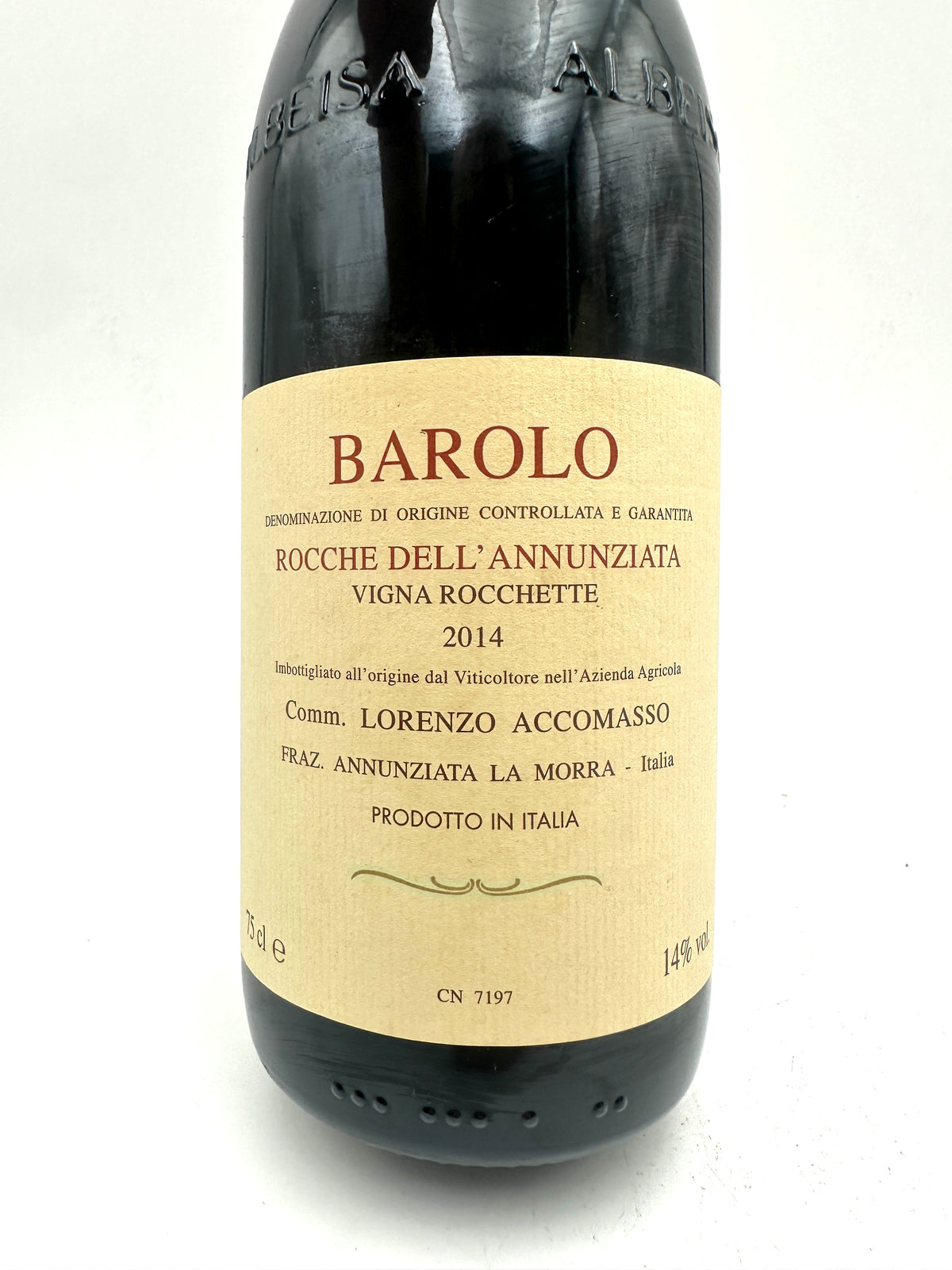 2014 - Cav. Lorenzo Accomasso - Barolo Rocchette Vineyard