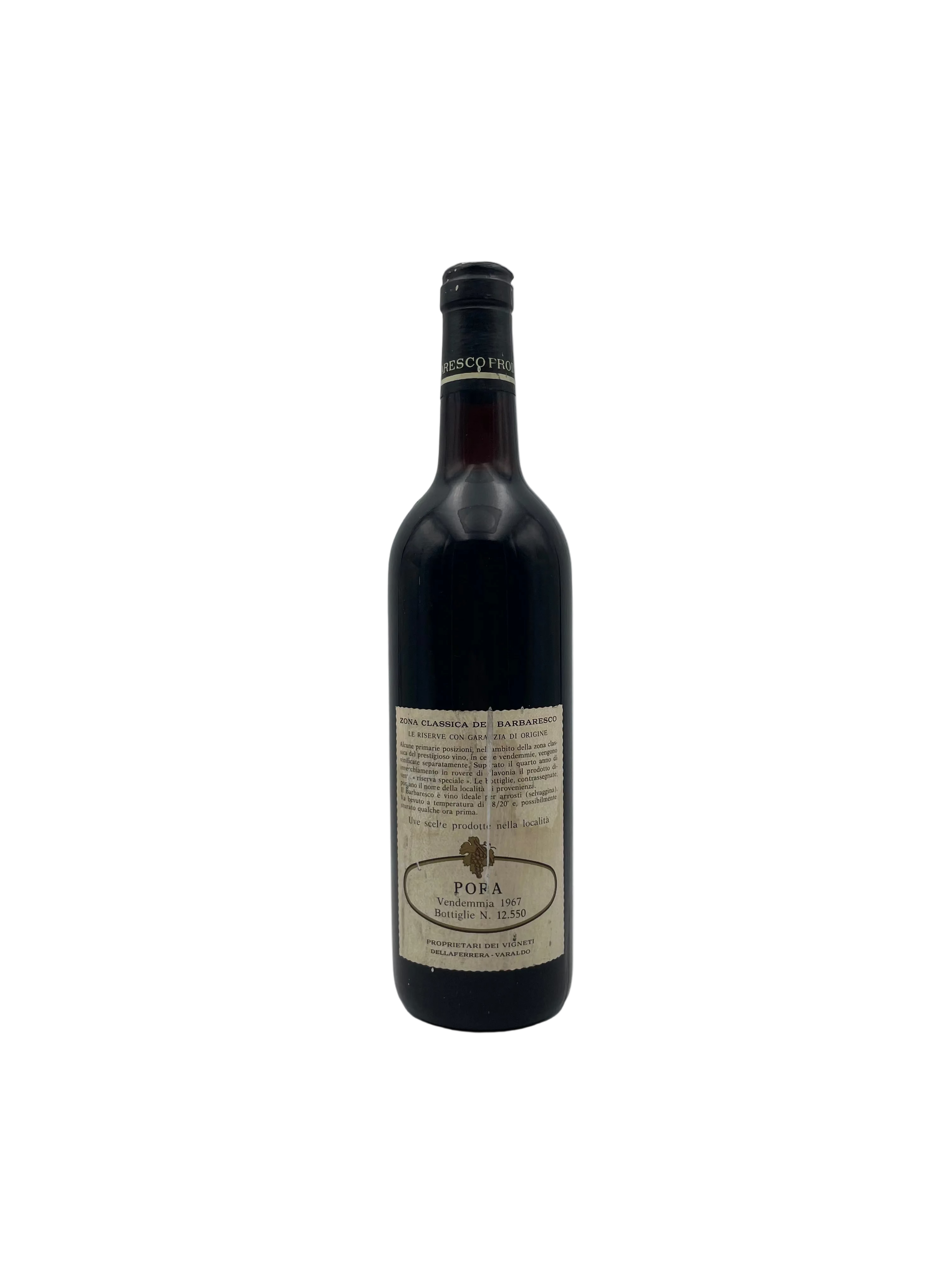 1967 - Produttori del Barbaresco - Barbaresco Riserva Speciale Pora