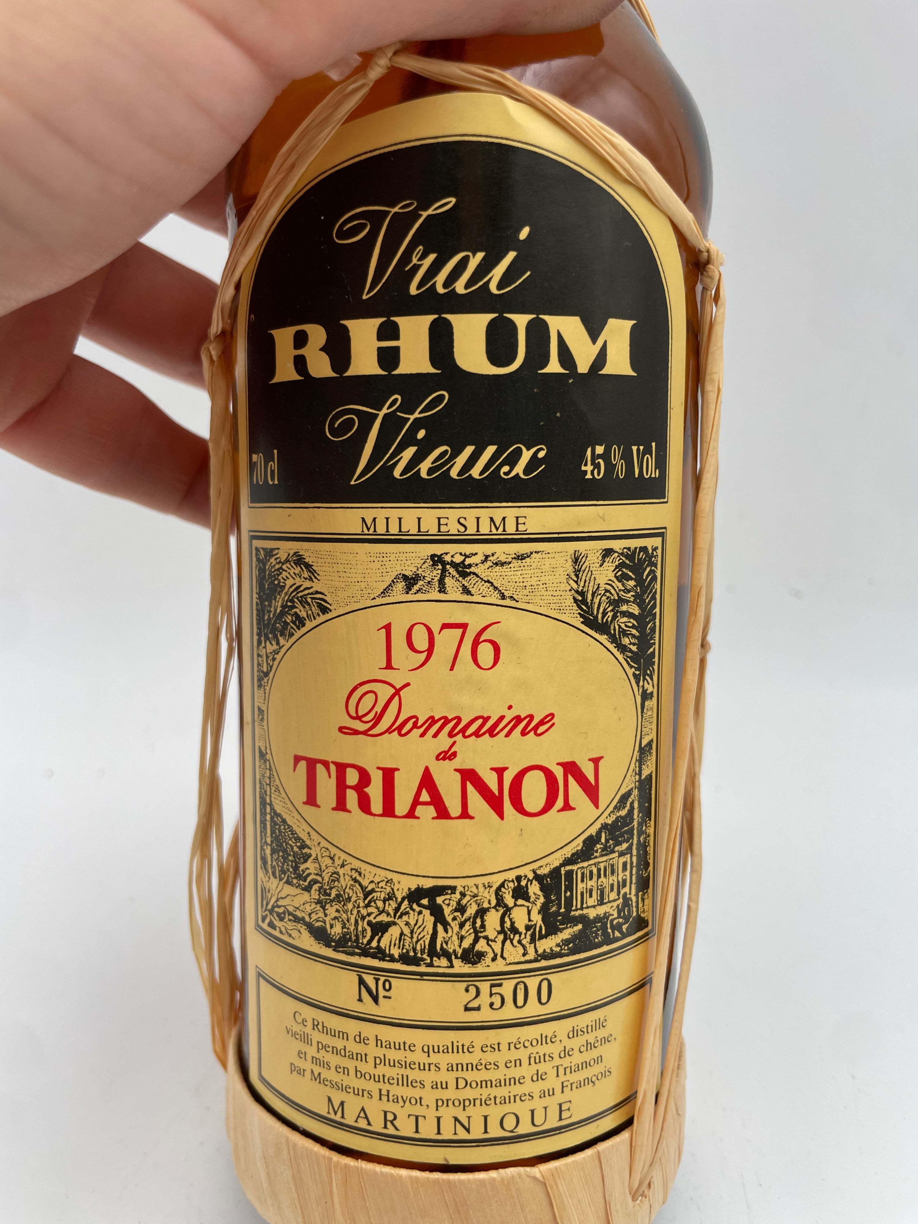 1976 - Domaine de Trianon - True Old Rum