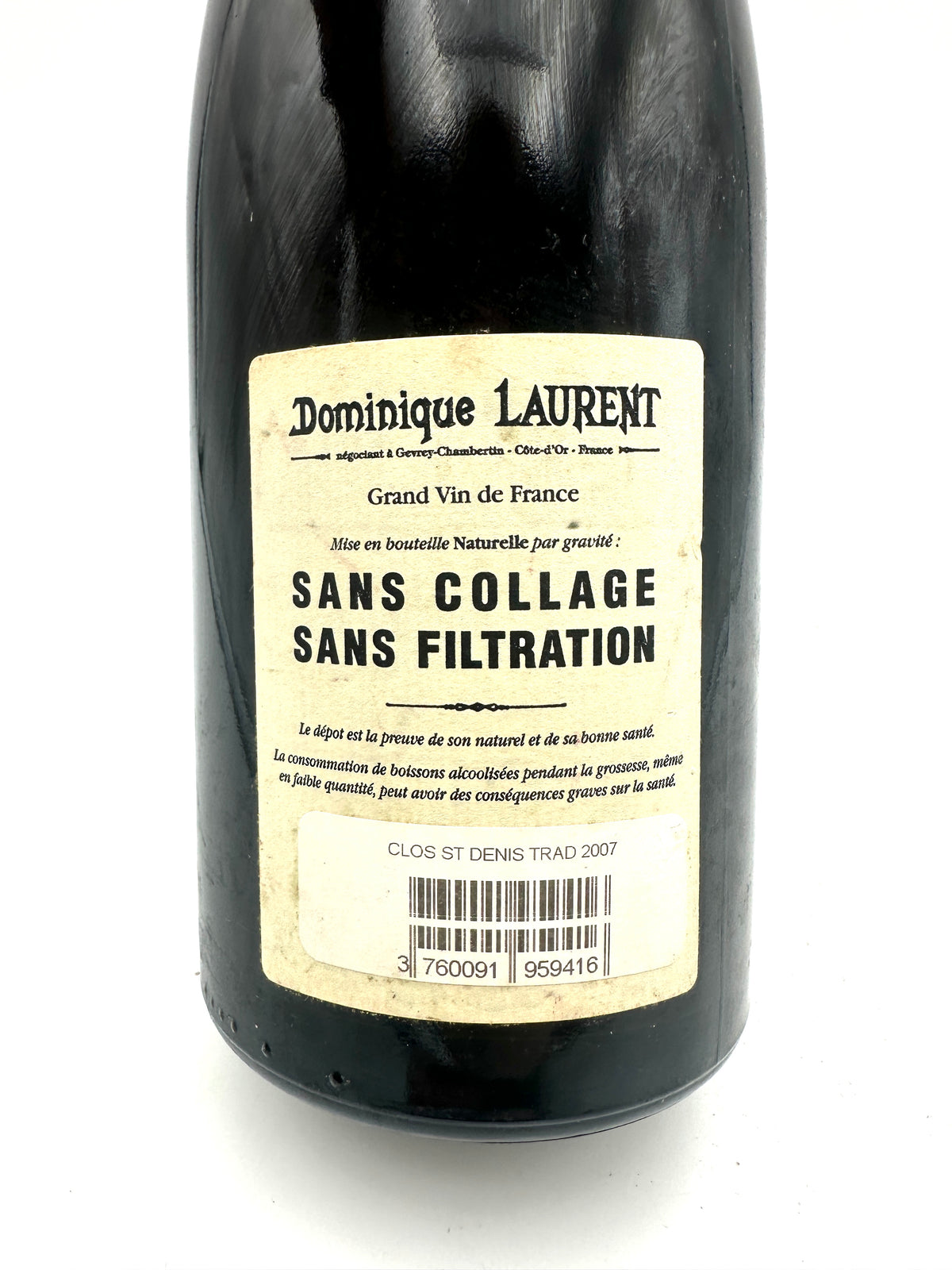 2007 - Dominique Laurent - Clos-Saint-Denis Grand Cru
