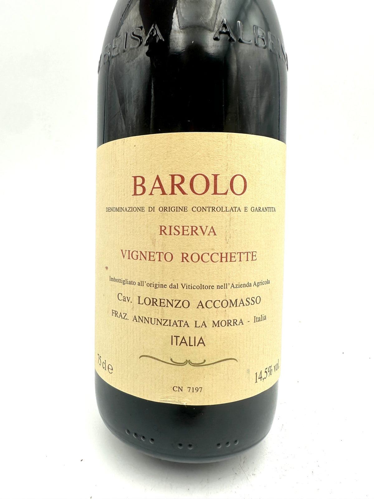 2004 - Cav. Lorenzo Accomasso - Barolo Vigneto Rocchette Reserve