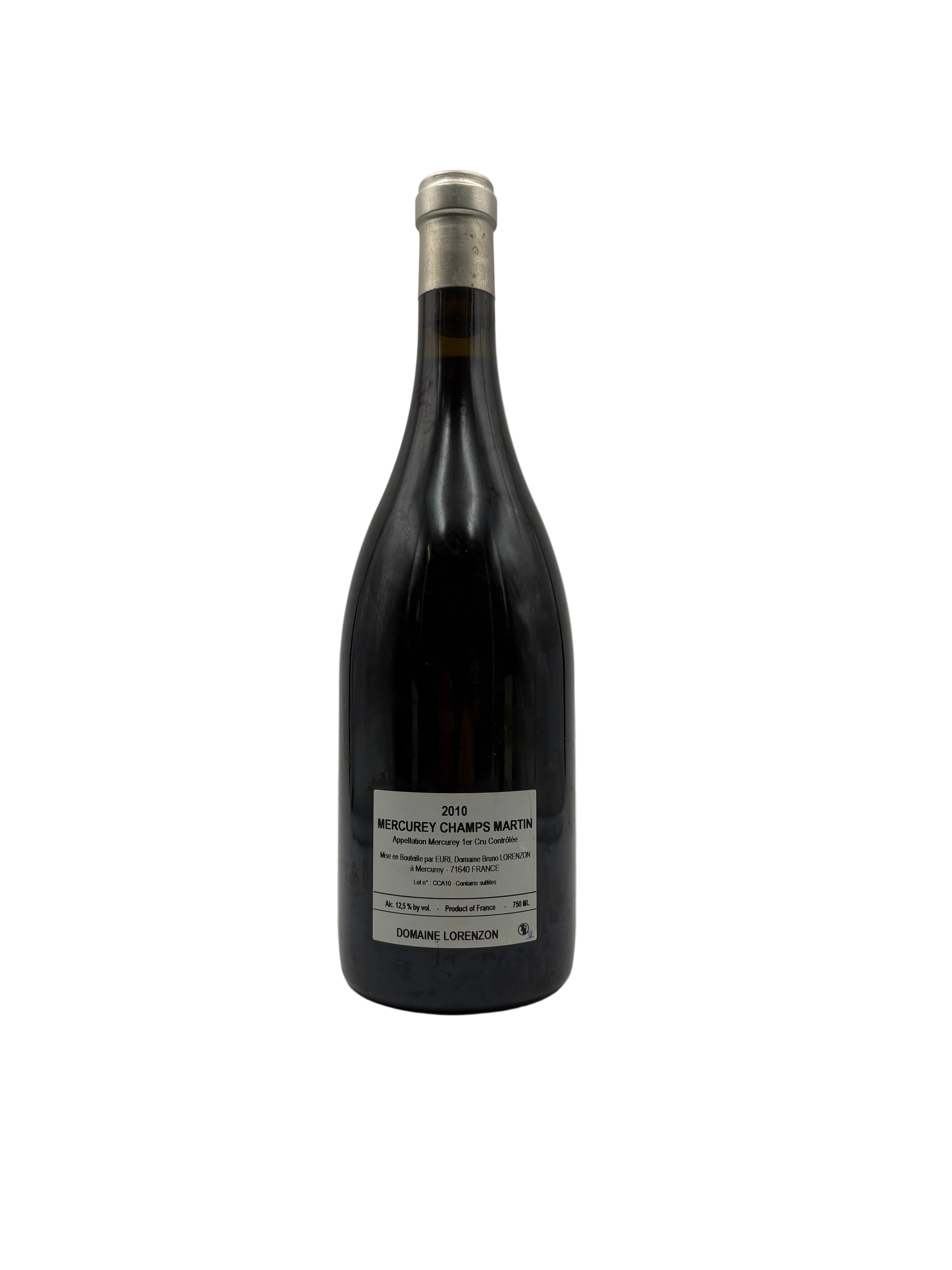 2010 - Domaine Lorenzon - Carline Mercurey Premier Cru Champs Martin