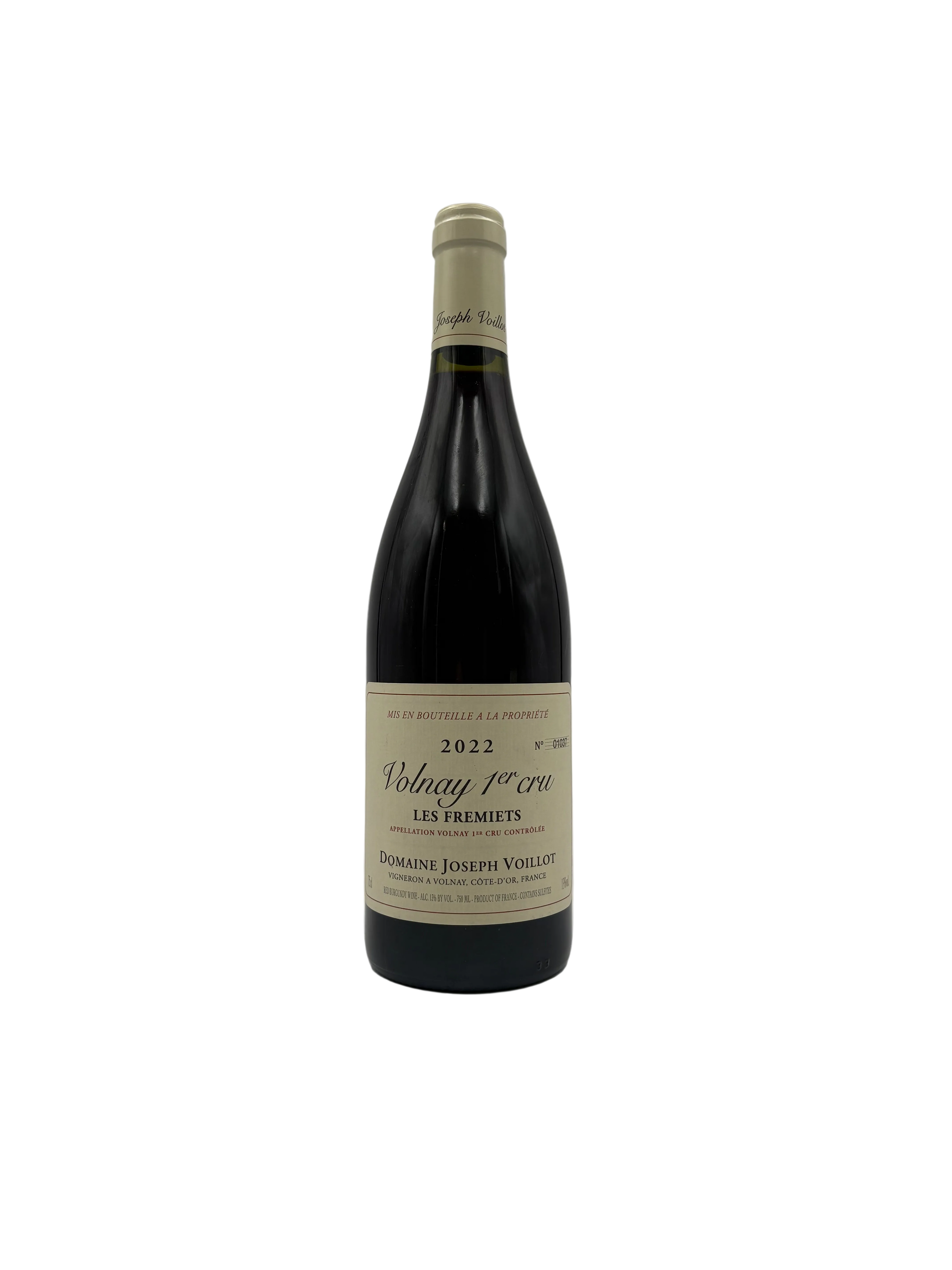 2022 - Domaine Joseph Voillot - Volnay Premier Cru Les Fremiets