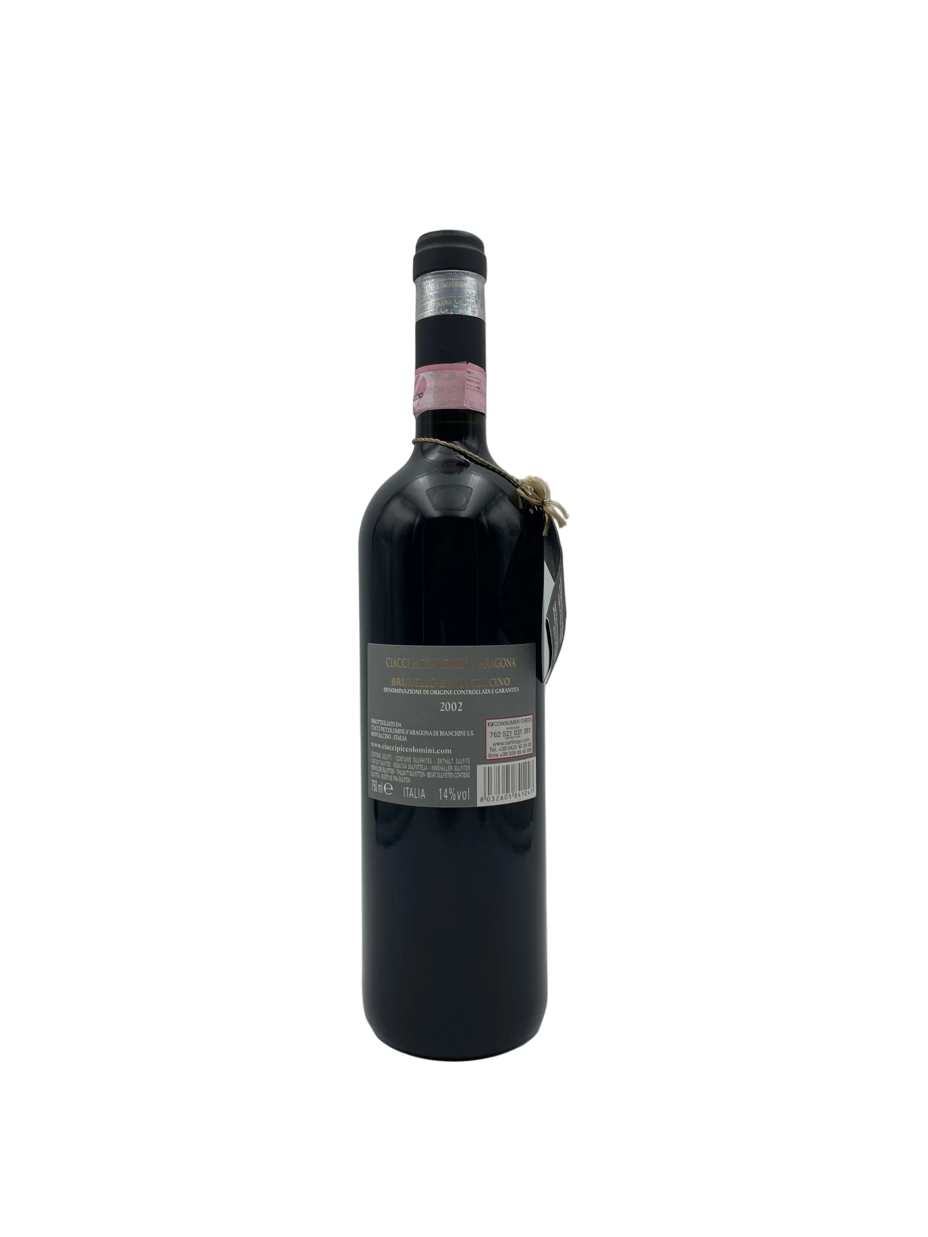 2002 - Ciacci Piccolomini d’Aragona - Brunello di Montalcino