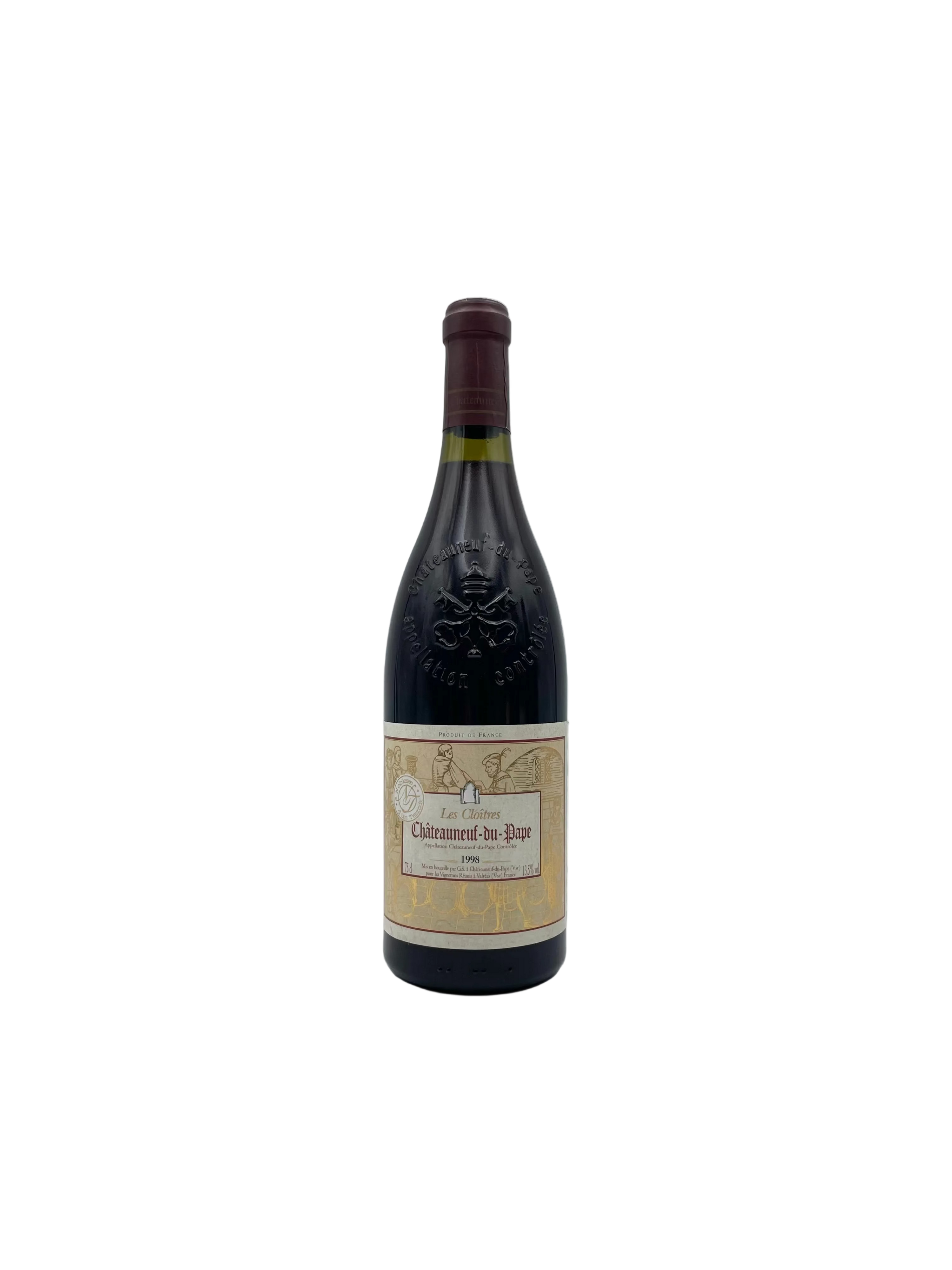 1998 - Les Vignerons Reunis - Chateauneuf du Pape Les Cloitres