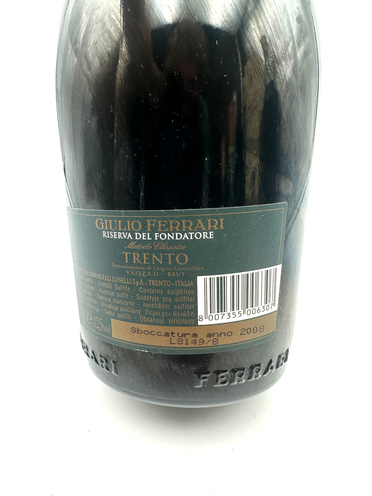 1999 - F.lli Lunelli - Giulio Ferrari Riserva del Fondatore - Tasted 2008