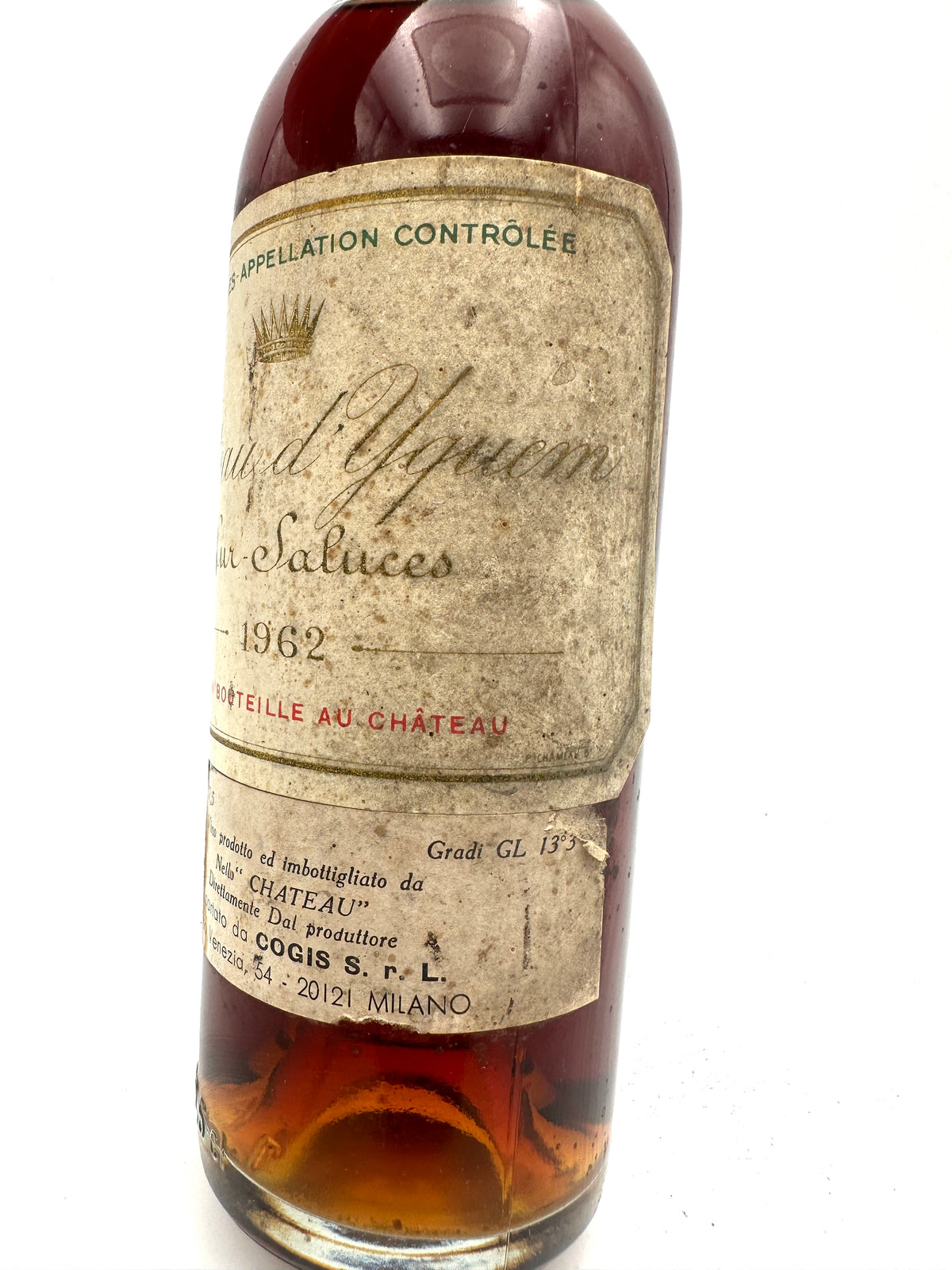 1962 - Chateau d'Yquem - Sauternes - 0.375L