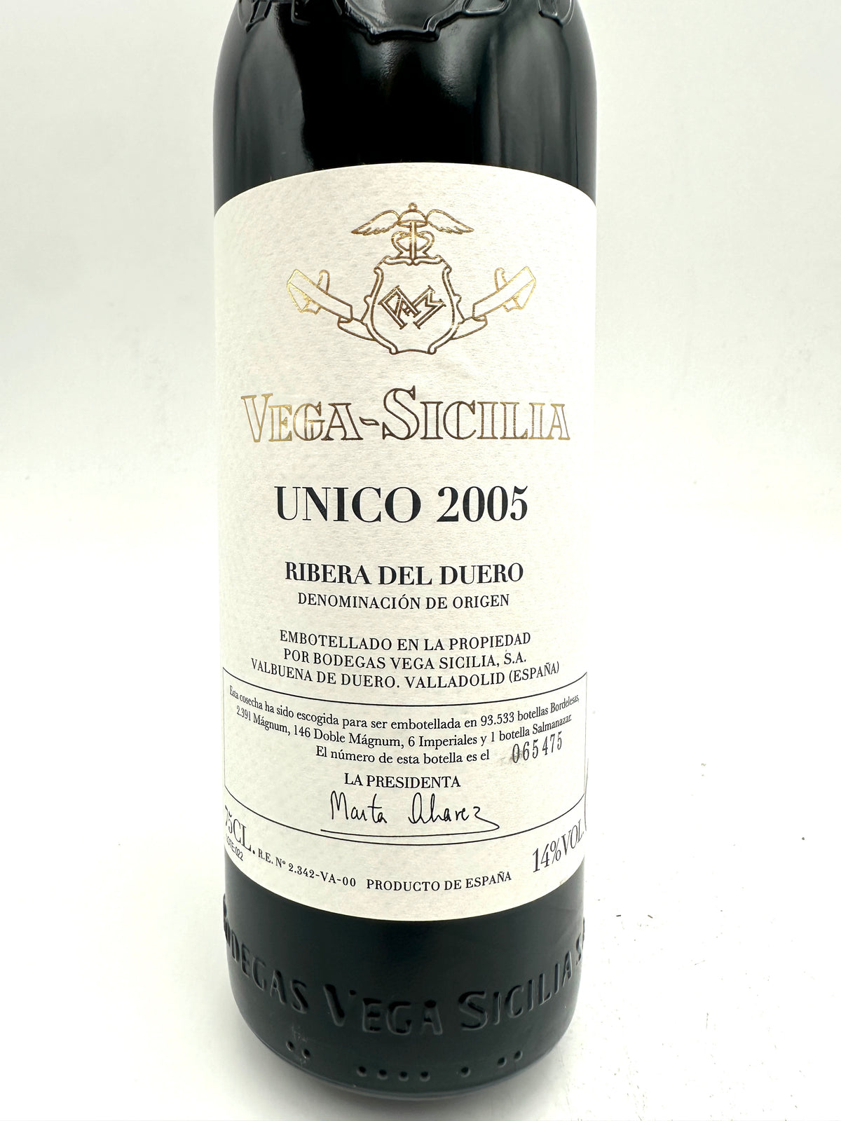 2005 - Vega Sicilia - Unico